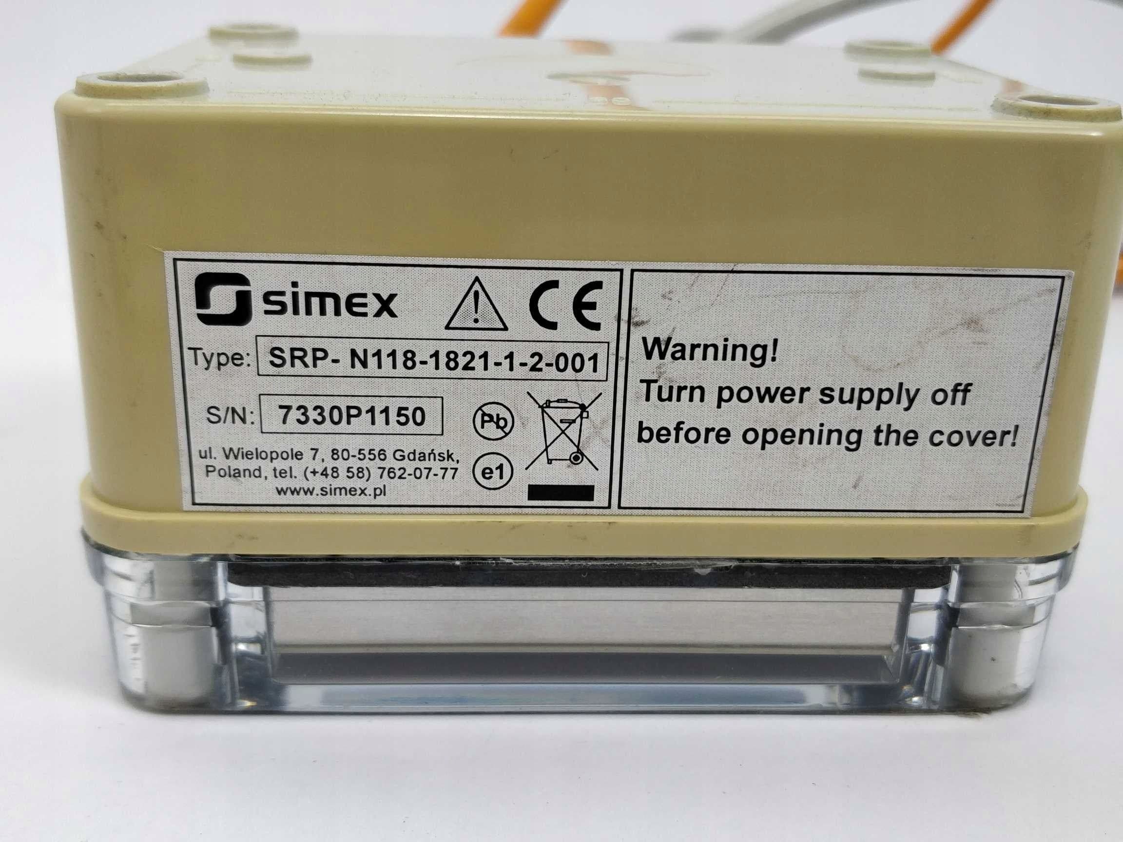 Simex Srp-N118-1821-1-2-001 - Producto de alta calidad usado 5