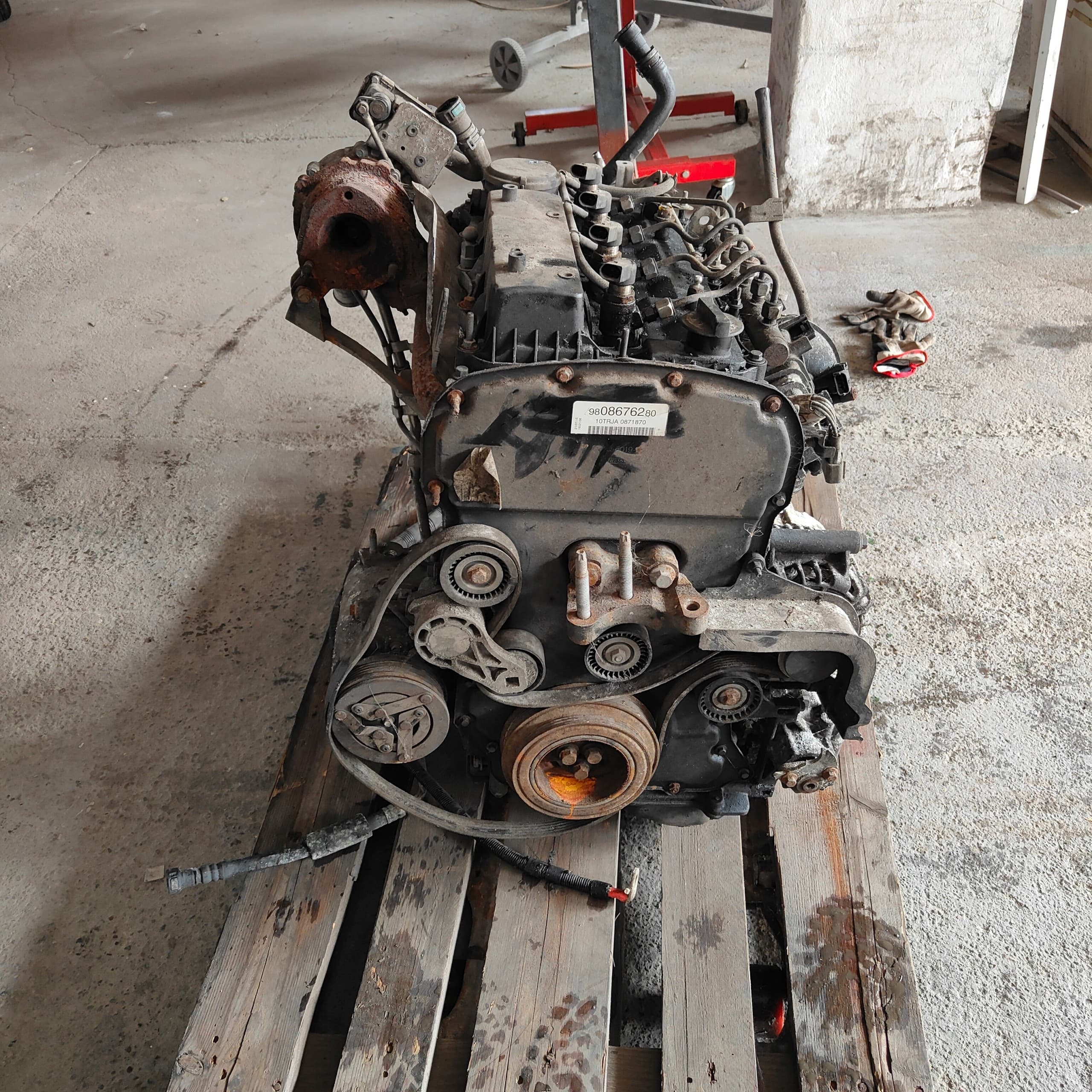 Motor 10TRJA Ducato Transit 2.2 2015 usado 2