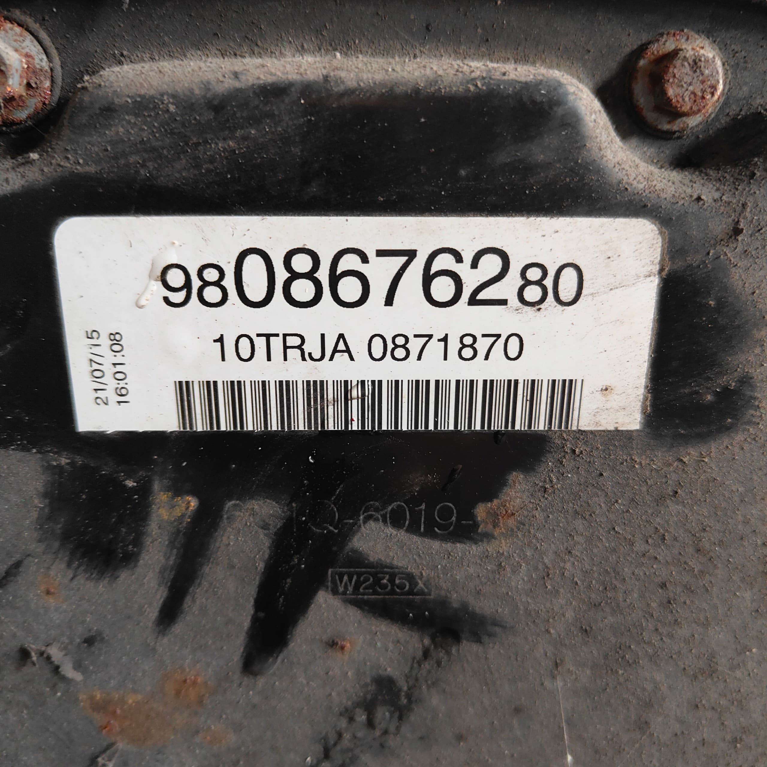 Motor 10TRJA Ducato Transit 2.2 2015 usado 3