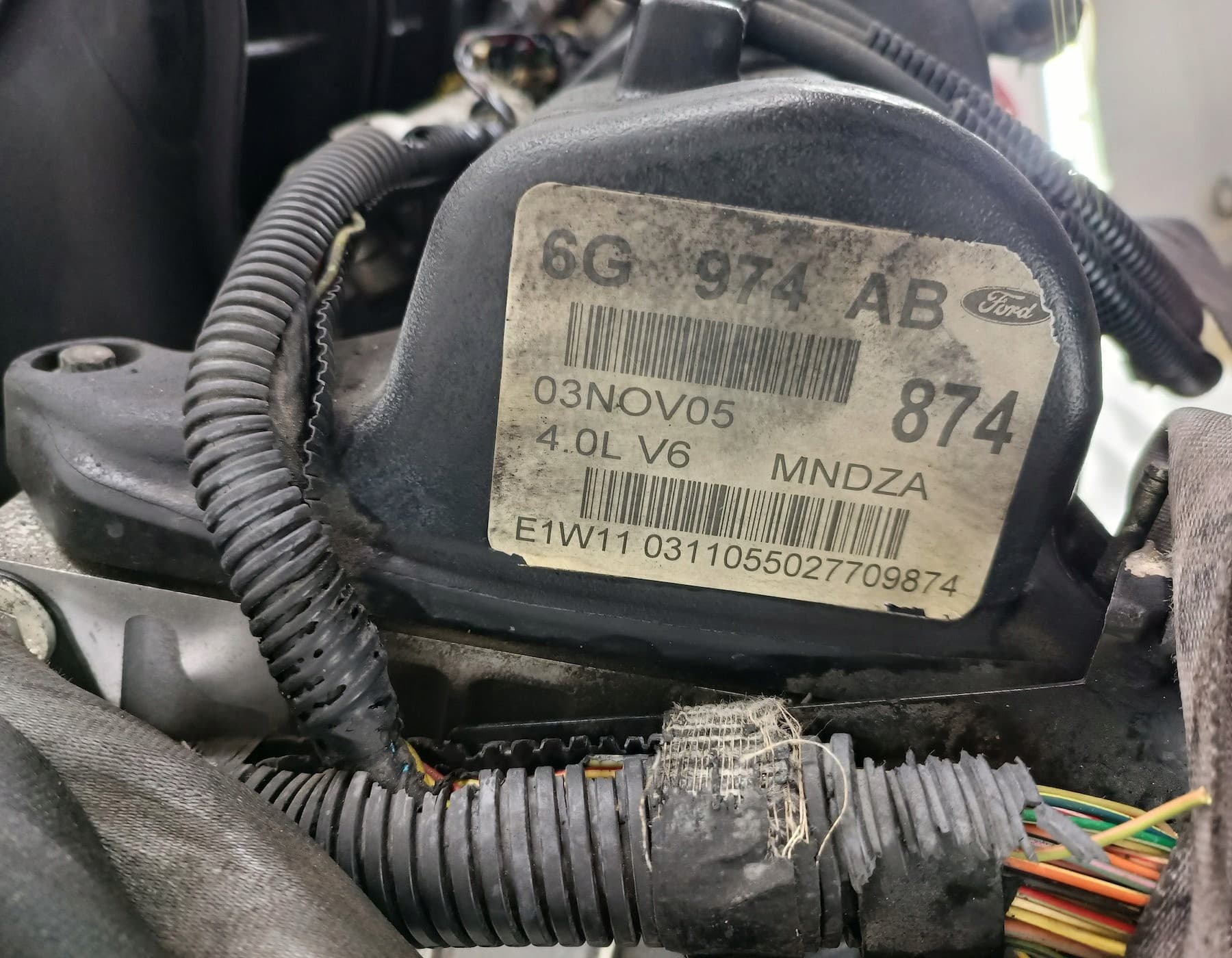 Motor Completo Ford Mustang 4.0 V6 Mndza 6G974AB 05-09 usado 6