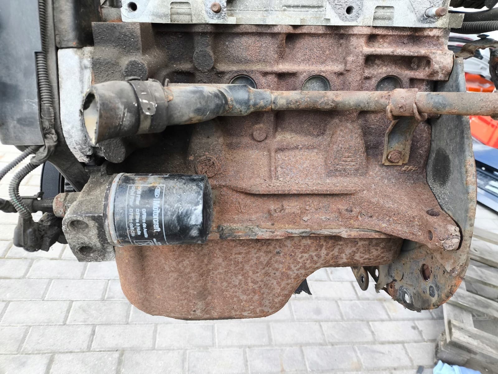 Motor de gasolina Ford KA MK2 II 1.2 B 10r Fiat 500 usado 3