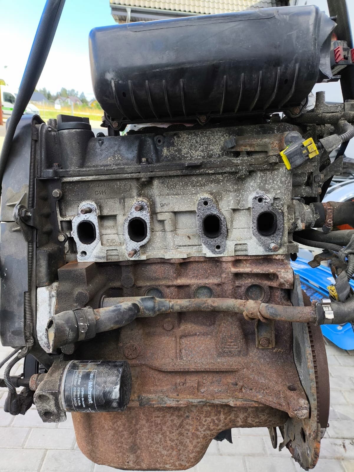 Motor de gasolina Ford KA MK2 II 1.2 B 10r Fiat 500 usado 4
