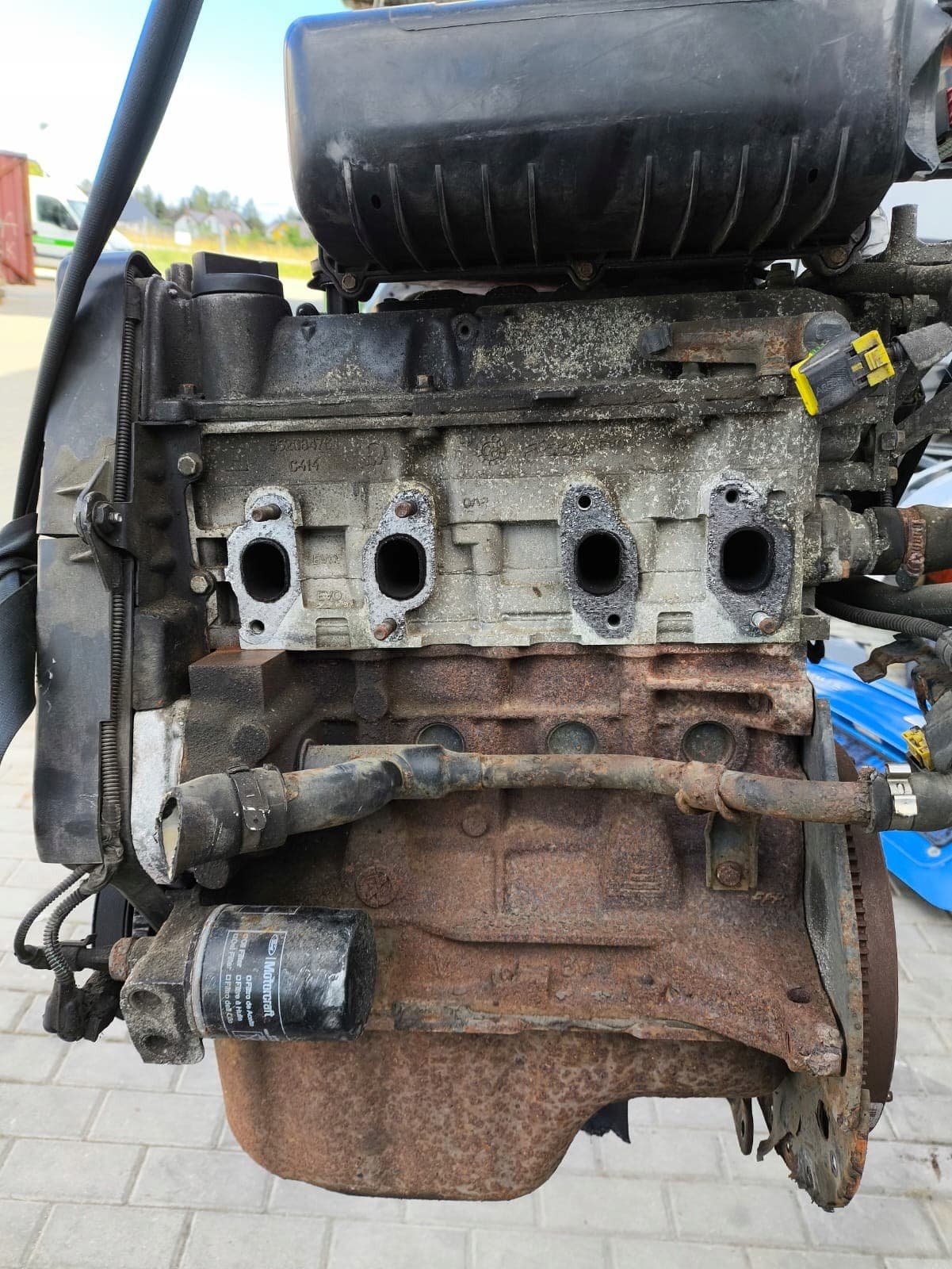 Motor de gasolina Ford KA MK2 II 1.2 B 10r Fiat 500 usado 7