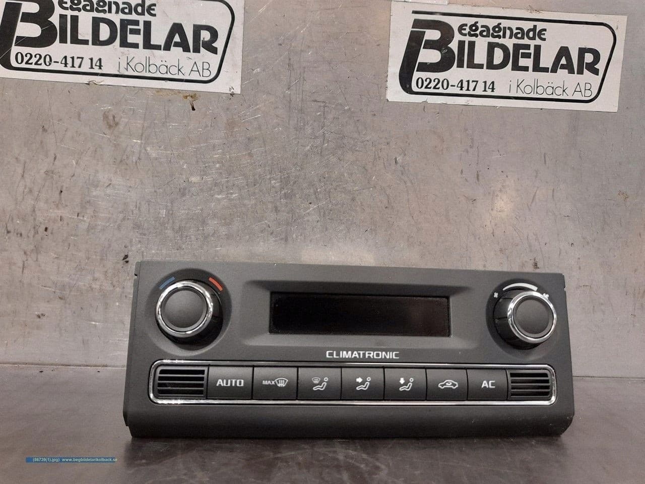 Panel de aire acondicionado Skoda Fabia Mk2 (5J) 2010 usado