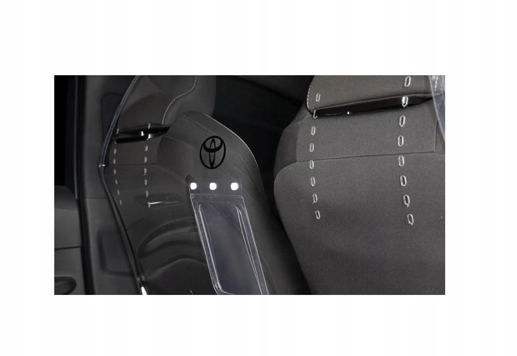 Compartimento protector para pasajeros taxi RAV4 5ª generación policarbonato Toyota OE nuevo