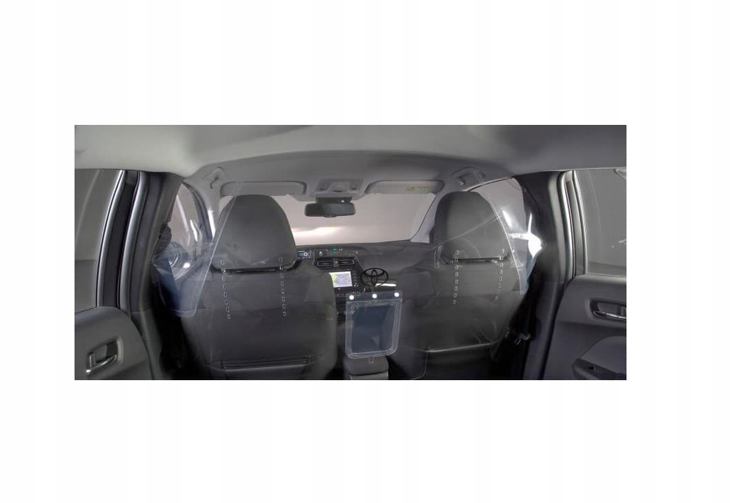 Compartimento protector para pasajeros taxi RAV4 5ª generación policarbonato Toyota OE nuevo 3