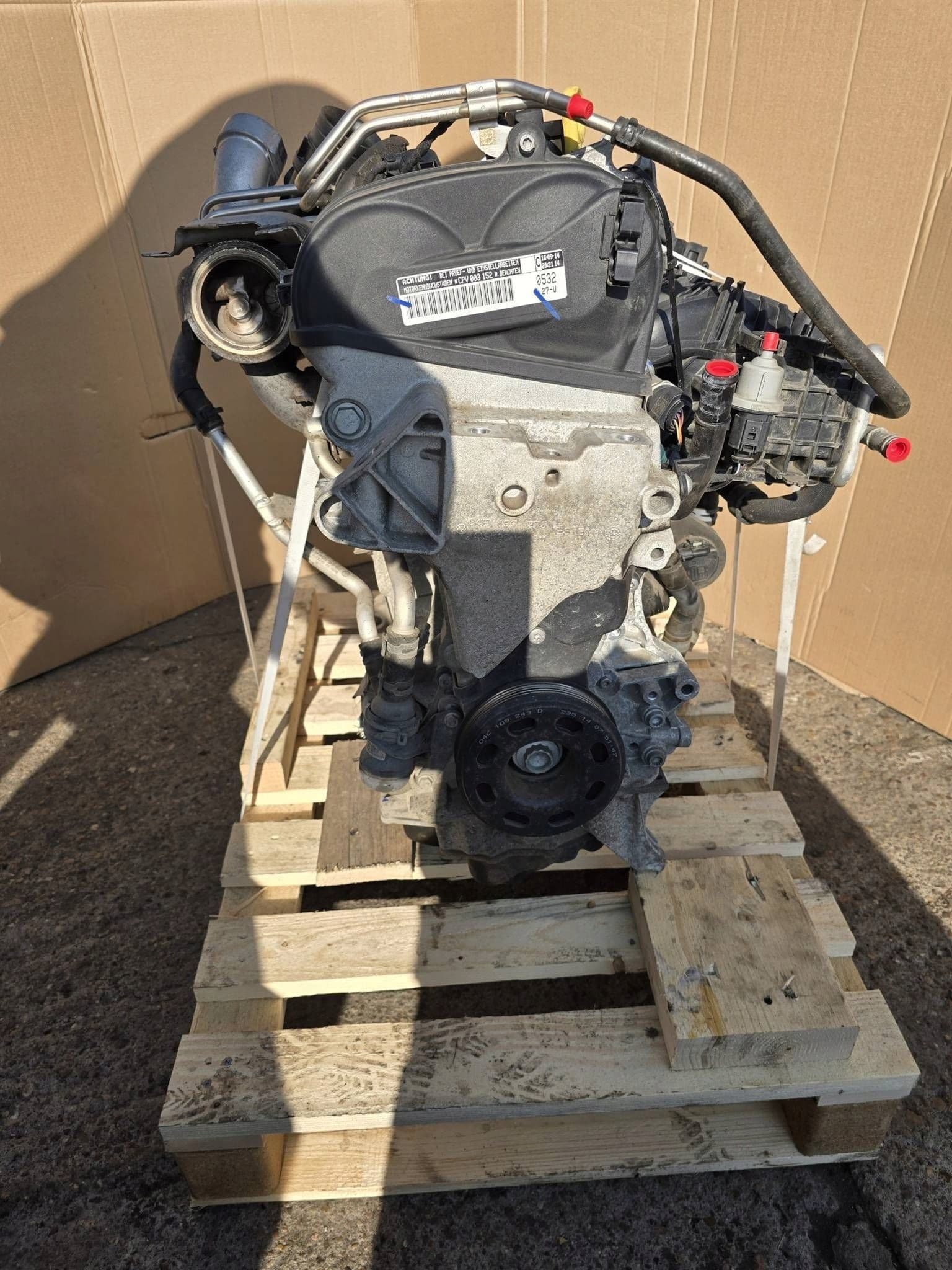 Motor Completo Skoda Seat VW 1.4 TSI Cpv Cpvb Nº Mag 417024W usado