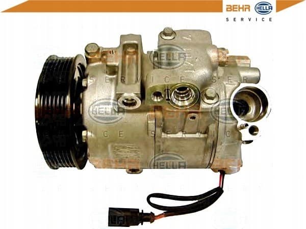Compresor de Aire Acondicionado Behr Hella 6Q0820808FX 6Q08 nuevo 3