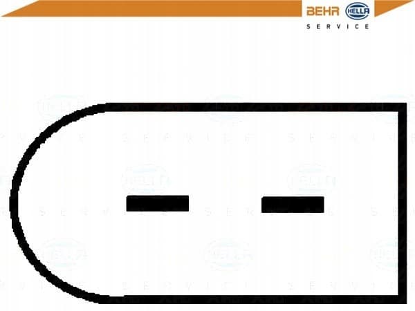 Compresor de Aire Acondicionado Behr Hella 6Q0820808FX 6Q08 nuevo 5
