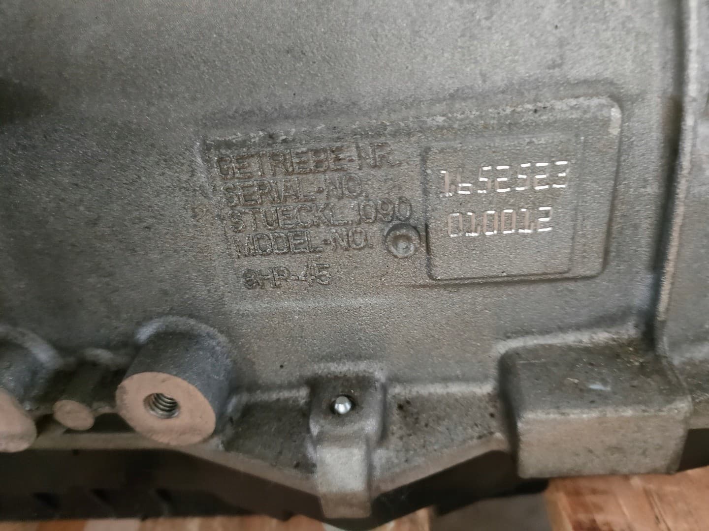 Caja de Cambios BMW F10 N57 8HP-45 usado 5