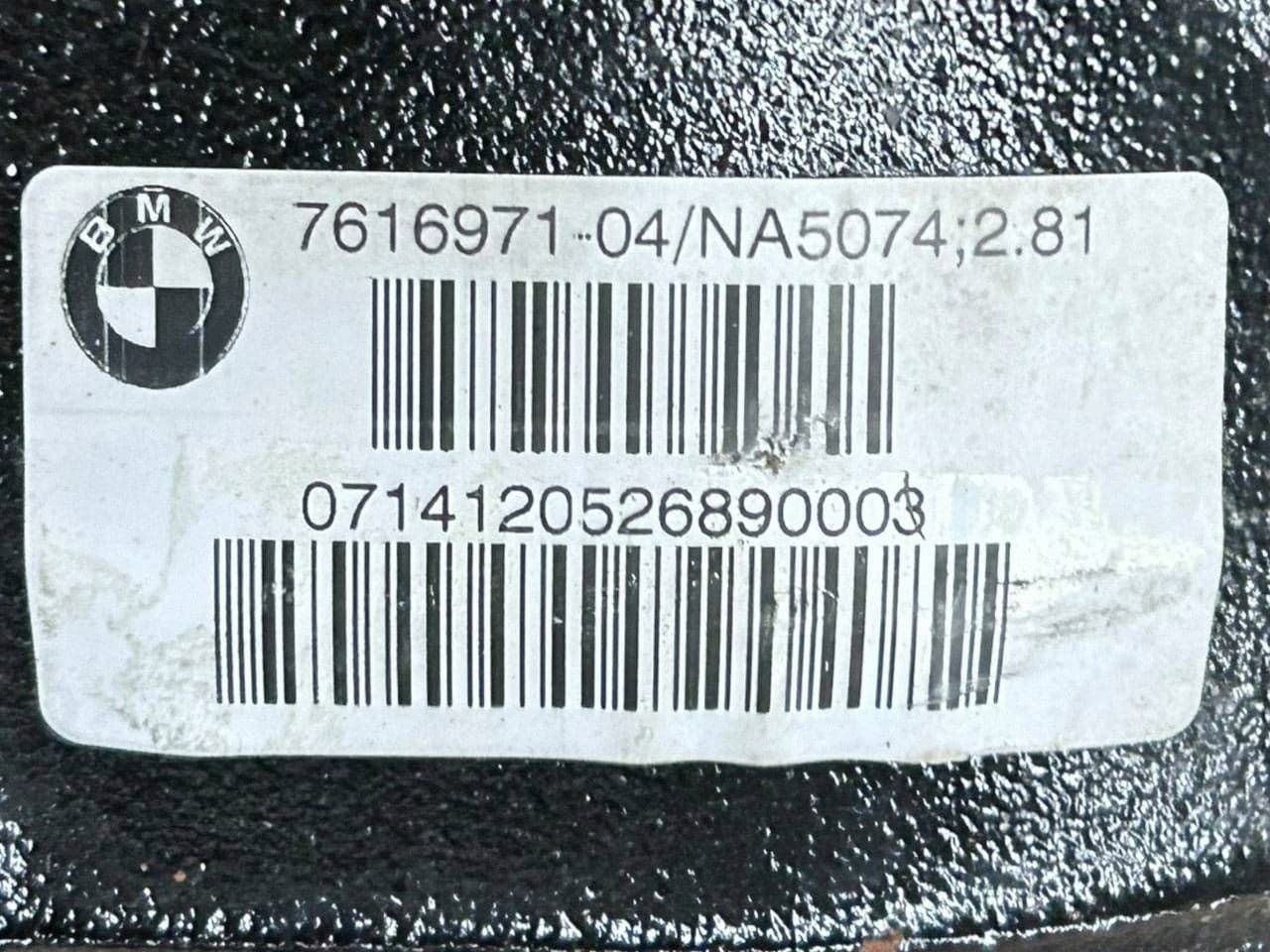 Diferencial trasero BMW Serie 3 F30 F35 F31 7616971 usado 7