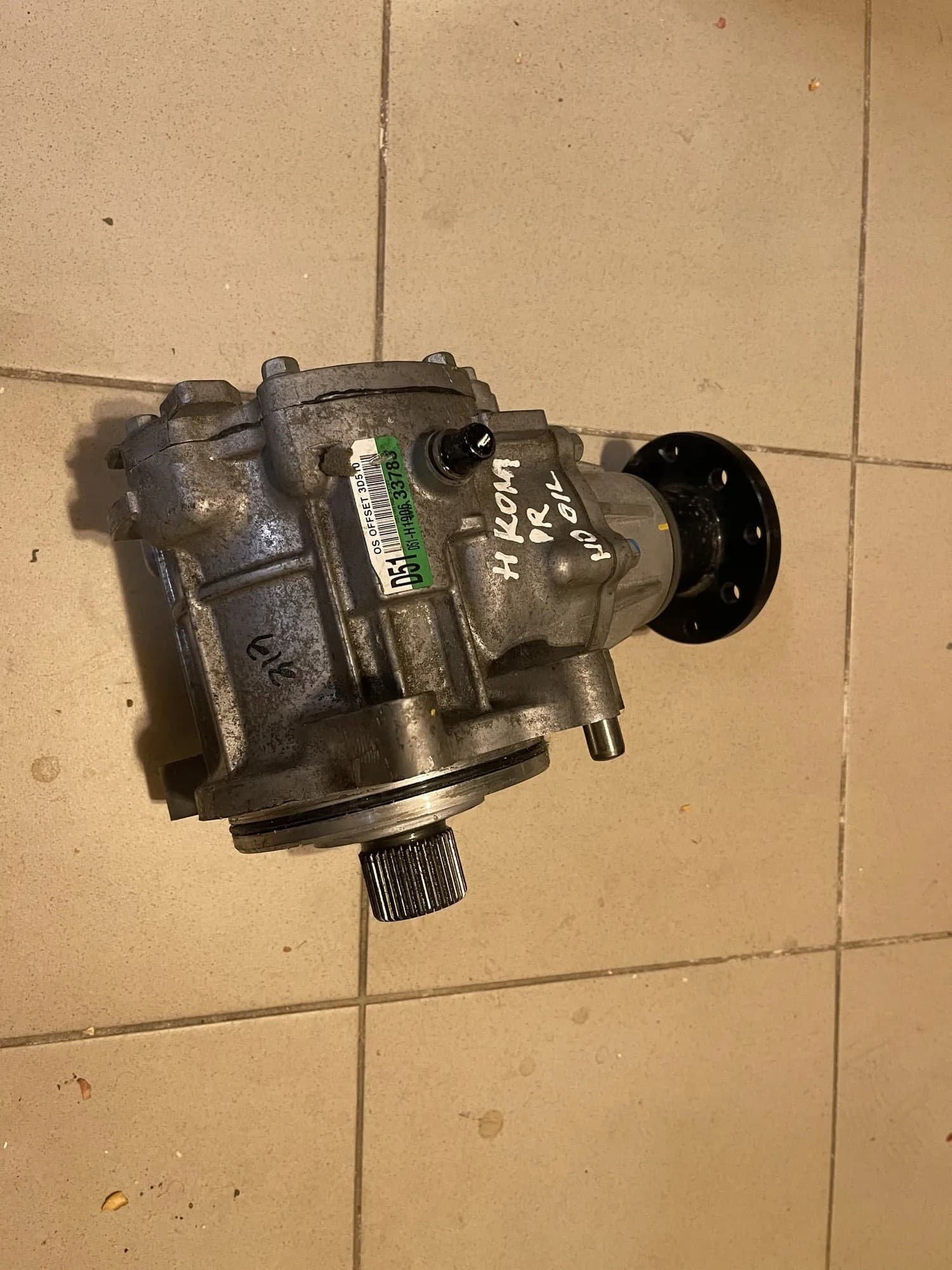 Reductor delantero Hyundai D51H1906 1.6L gasolina 130kW 2019 usado