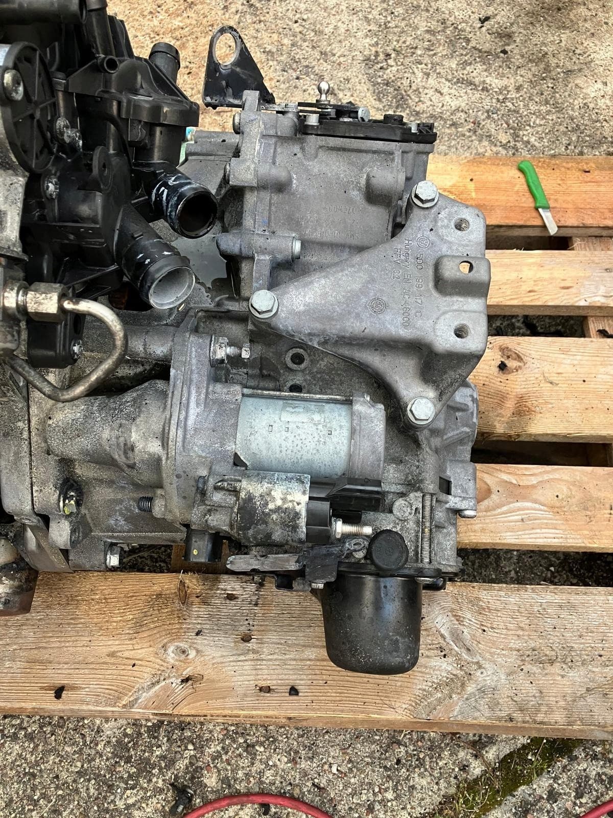 Caja de cambios completa original Smv para Seat, Audi y VW usado 5