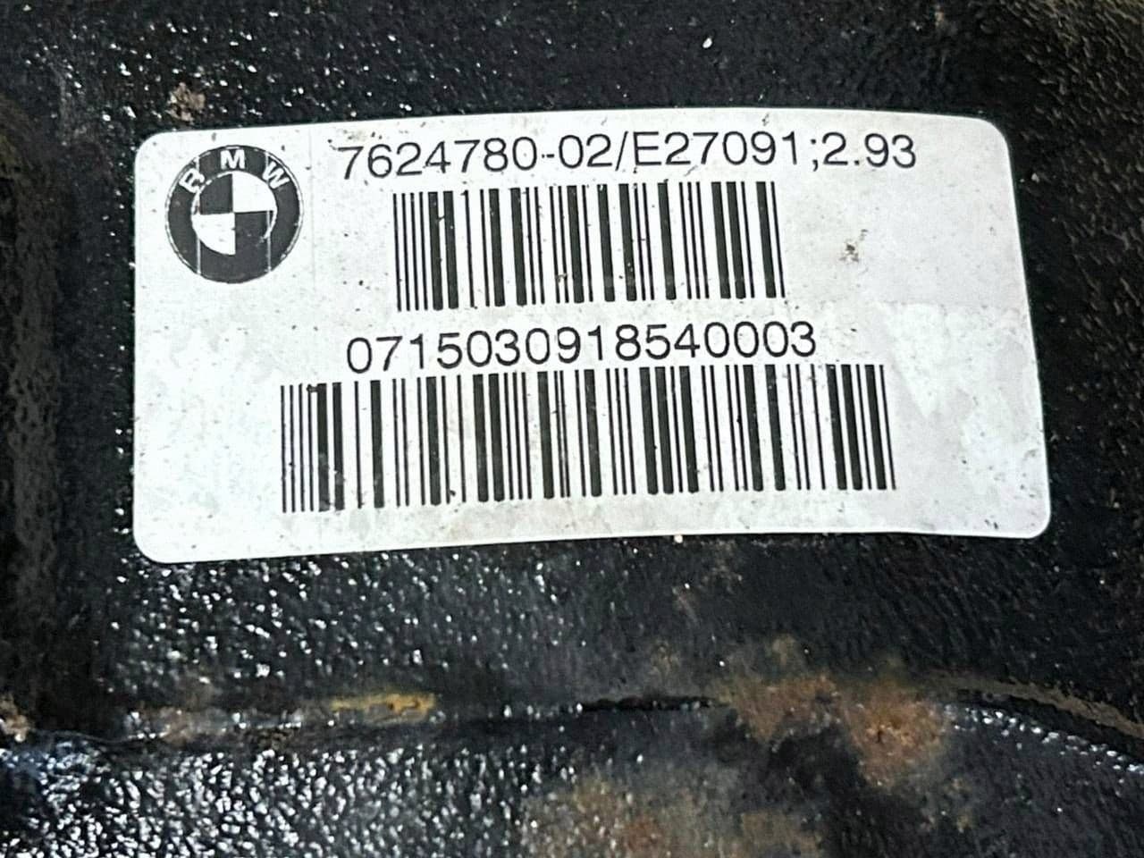 Diferencial trasero BMW Serie 3 F30 F35 F31 7624780 usado 3