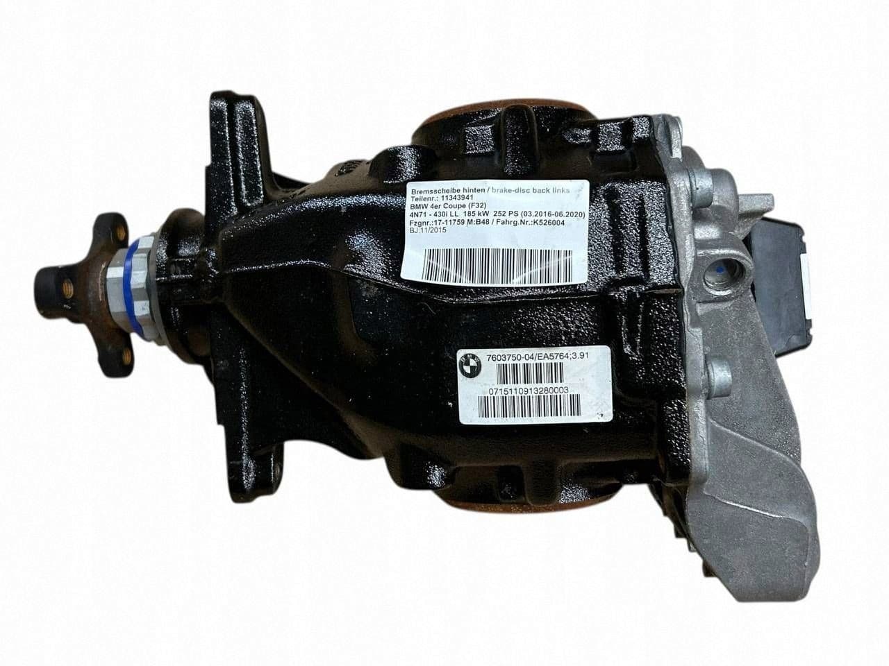 Diferencial trasero BMW 4 F32 F33 7603750 usado 7