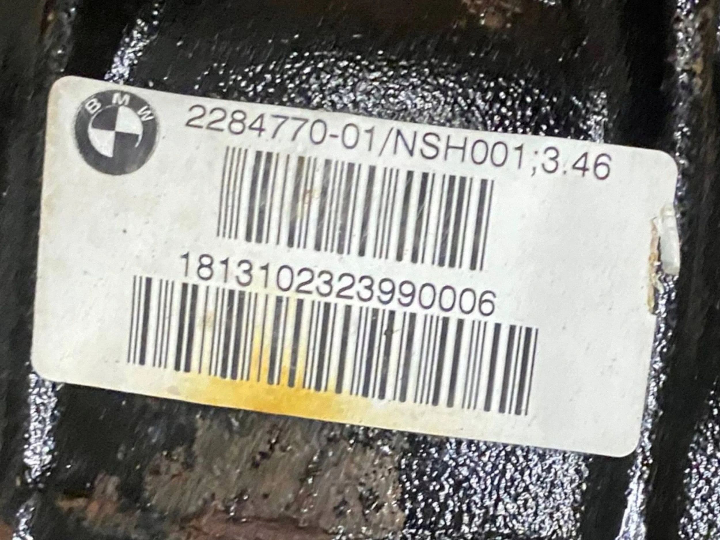 Diferencial trasero BMW X5M F85 2284770 usado 2