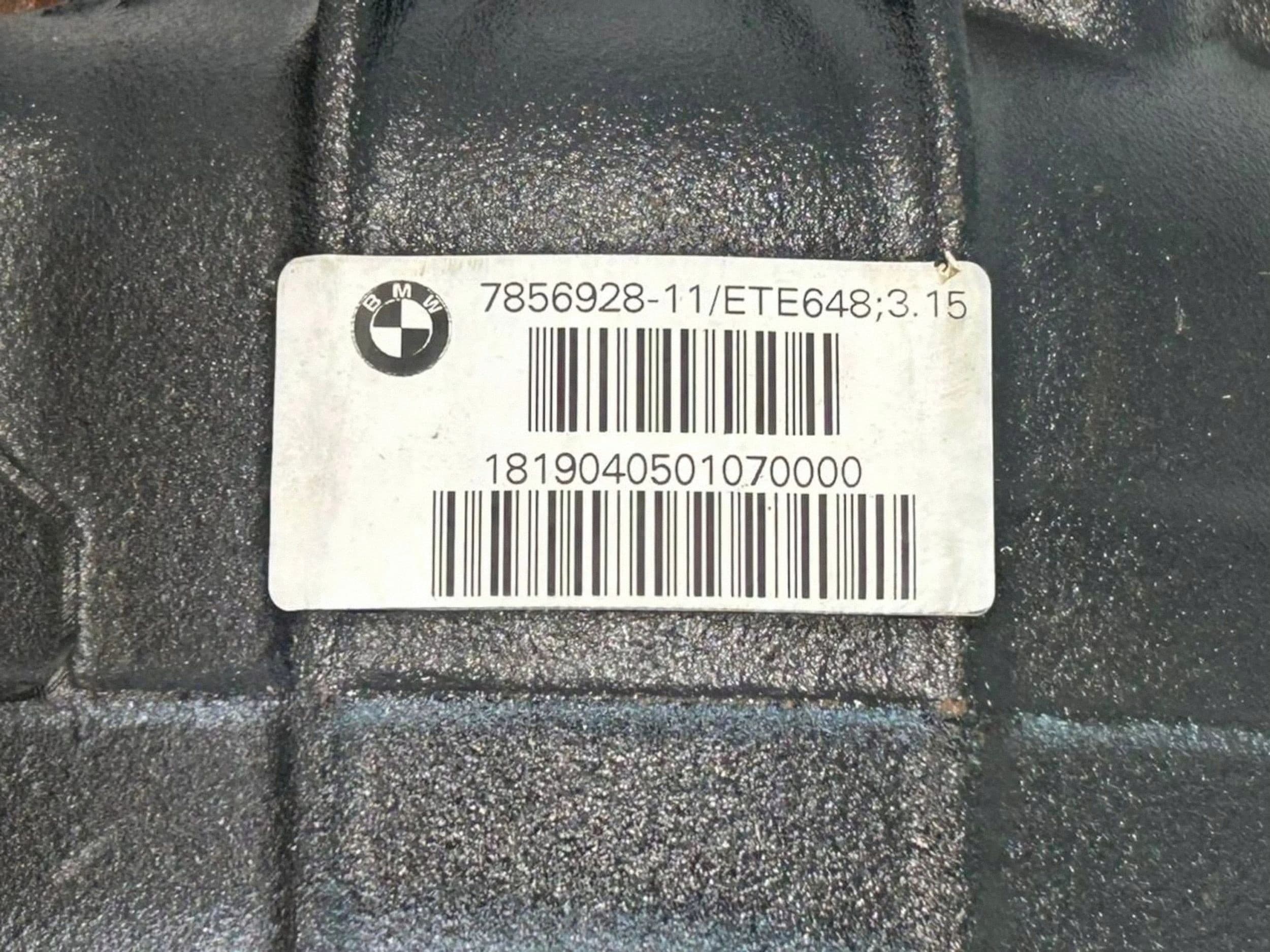 Diferencial trasero BMW M8 F91 F92 G14 G15 7856928 nuevo 7