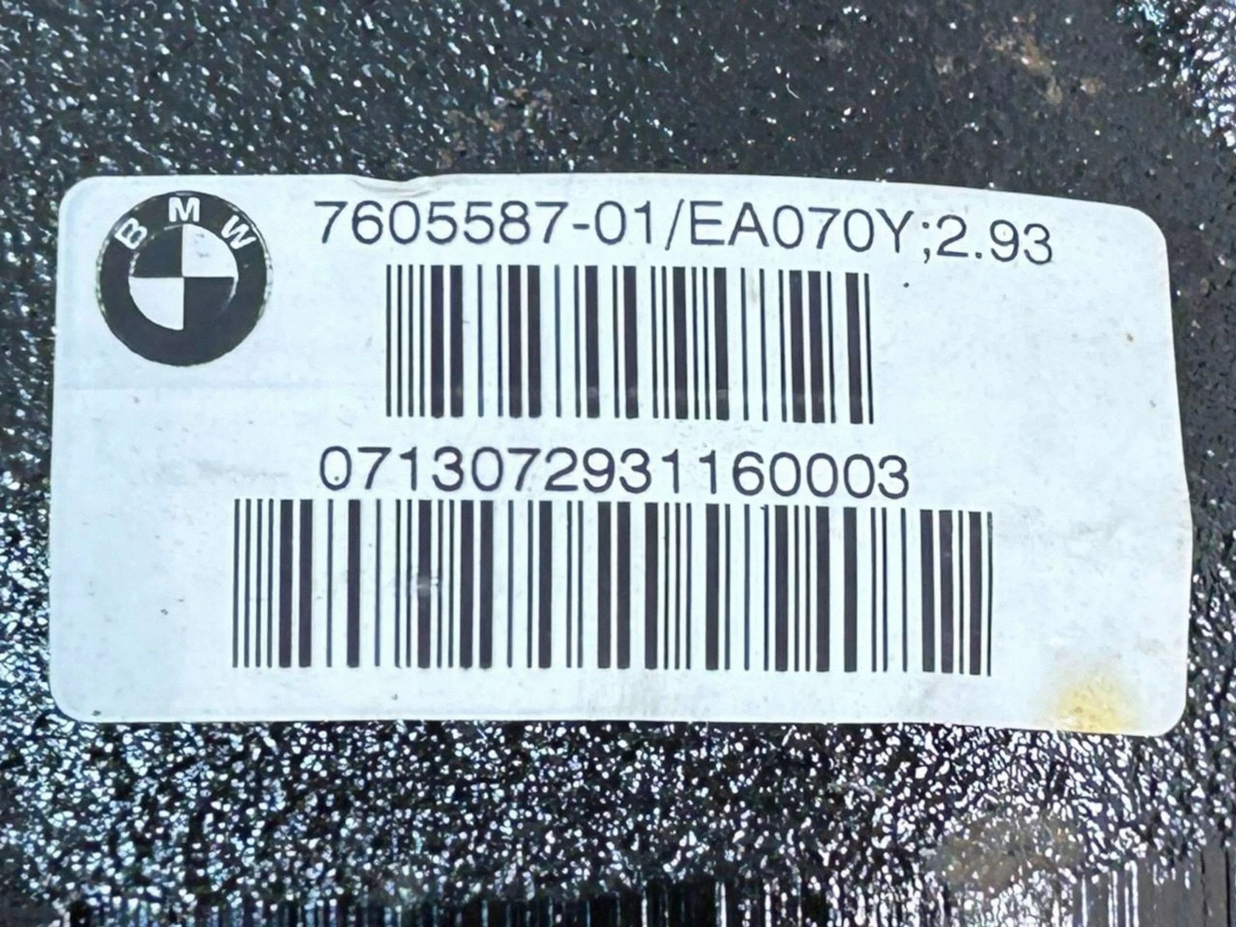 Diferencial trasero BMW Serie 1 F20 F21 7605587 usado 8