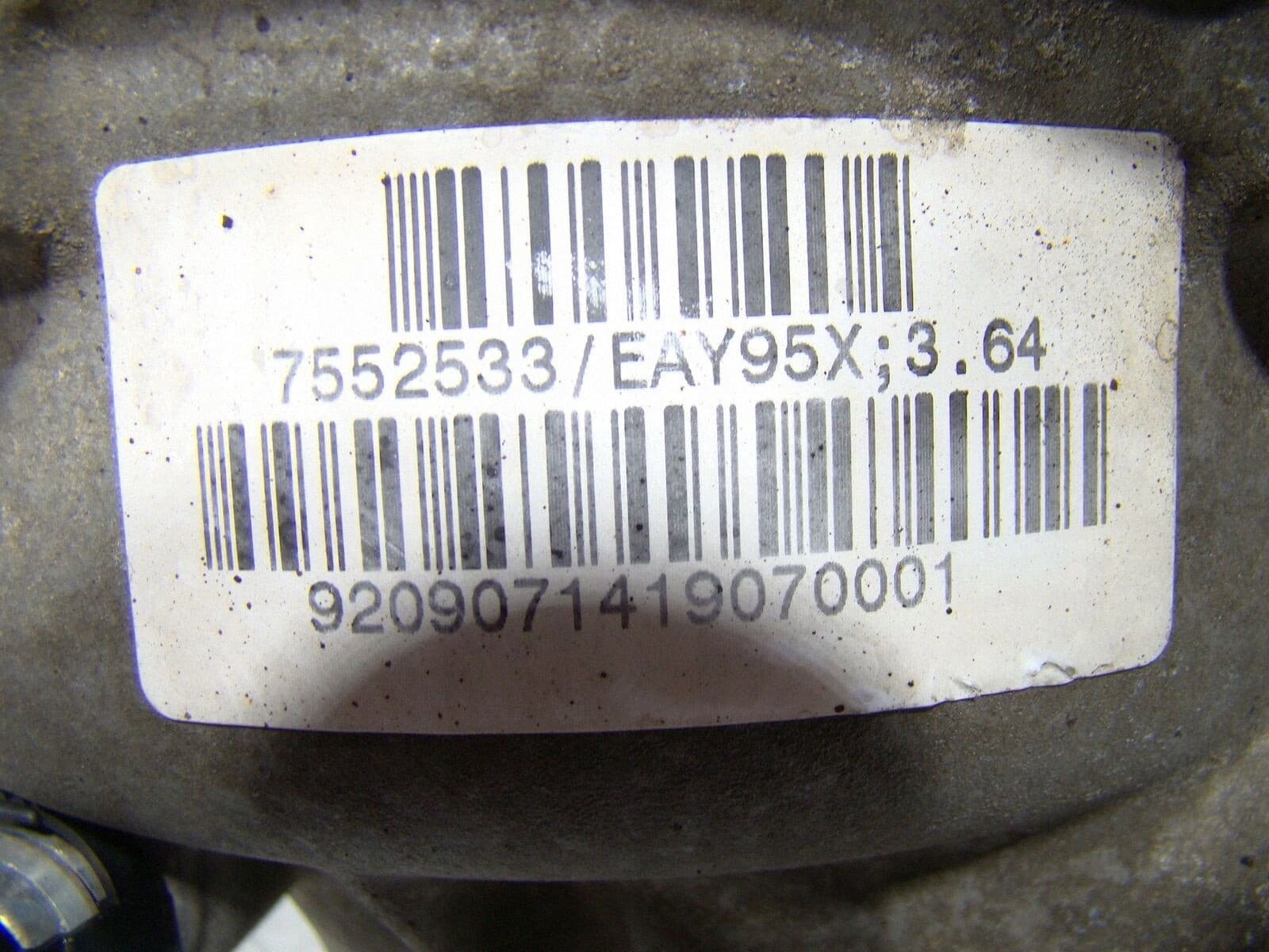 Diferencial trasero BMW X5 E70 31507552533 usado 4