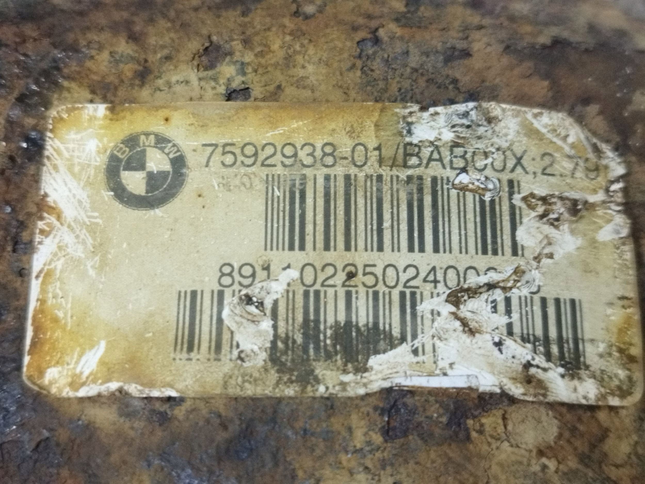 Diferencial trasero BMW X1 E84 2011 7592938 usado 9