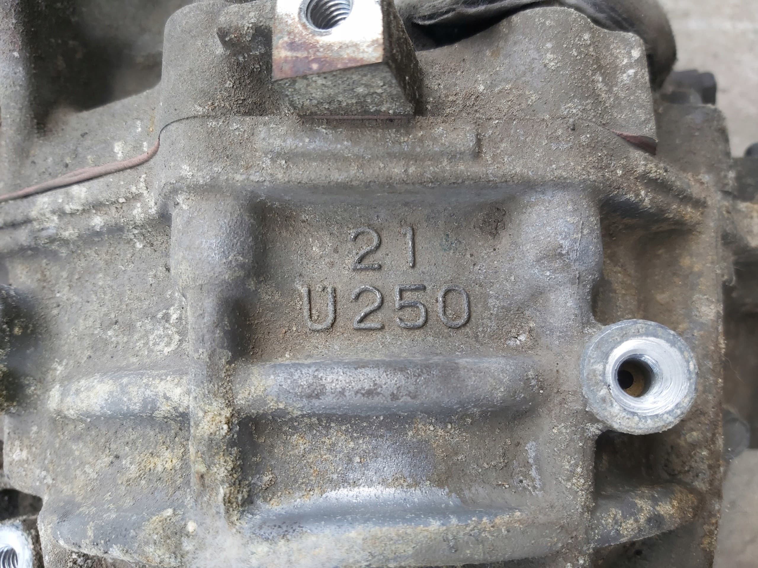Transmisión Toyota Camry VI XV40 Lexus 2,4 vvti U250 usado 5