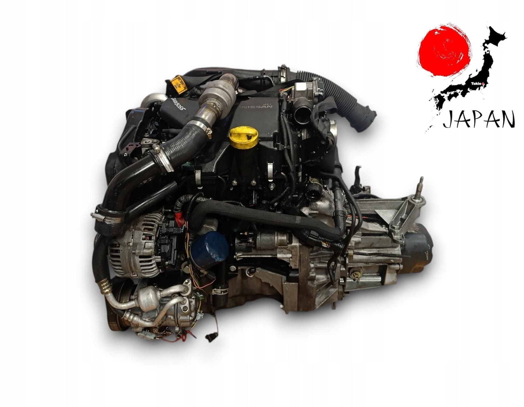 Motor diésel Nissan Note E11 1.5 DCI K9KC400 JR5180 usado 2