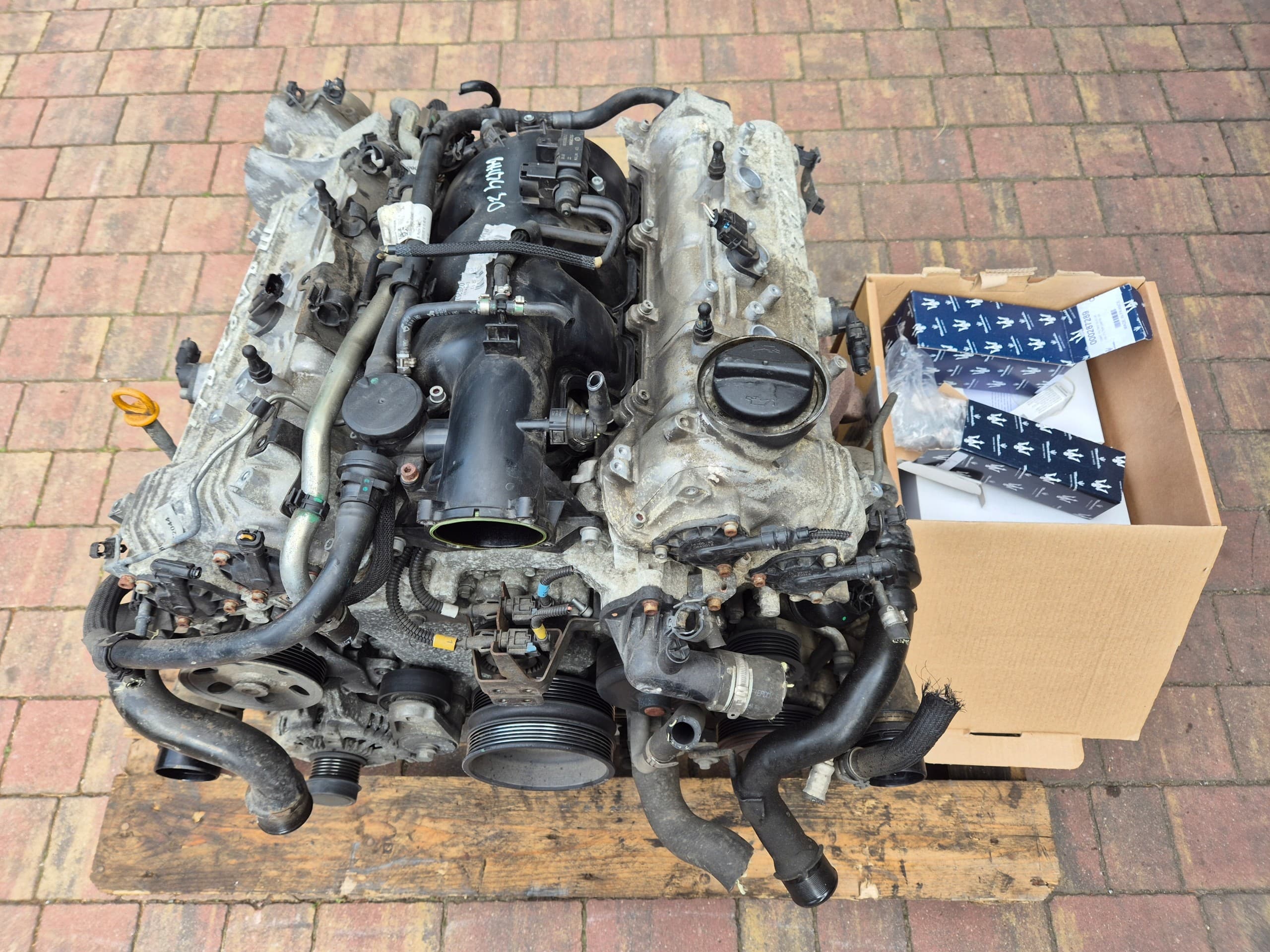 Motor Maserati Ghibli 3.0 V6 M156C usado