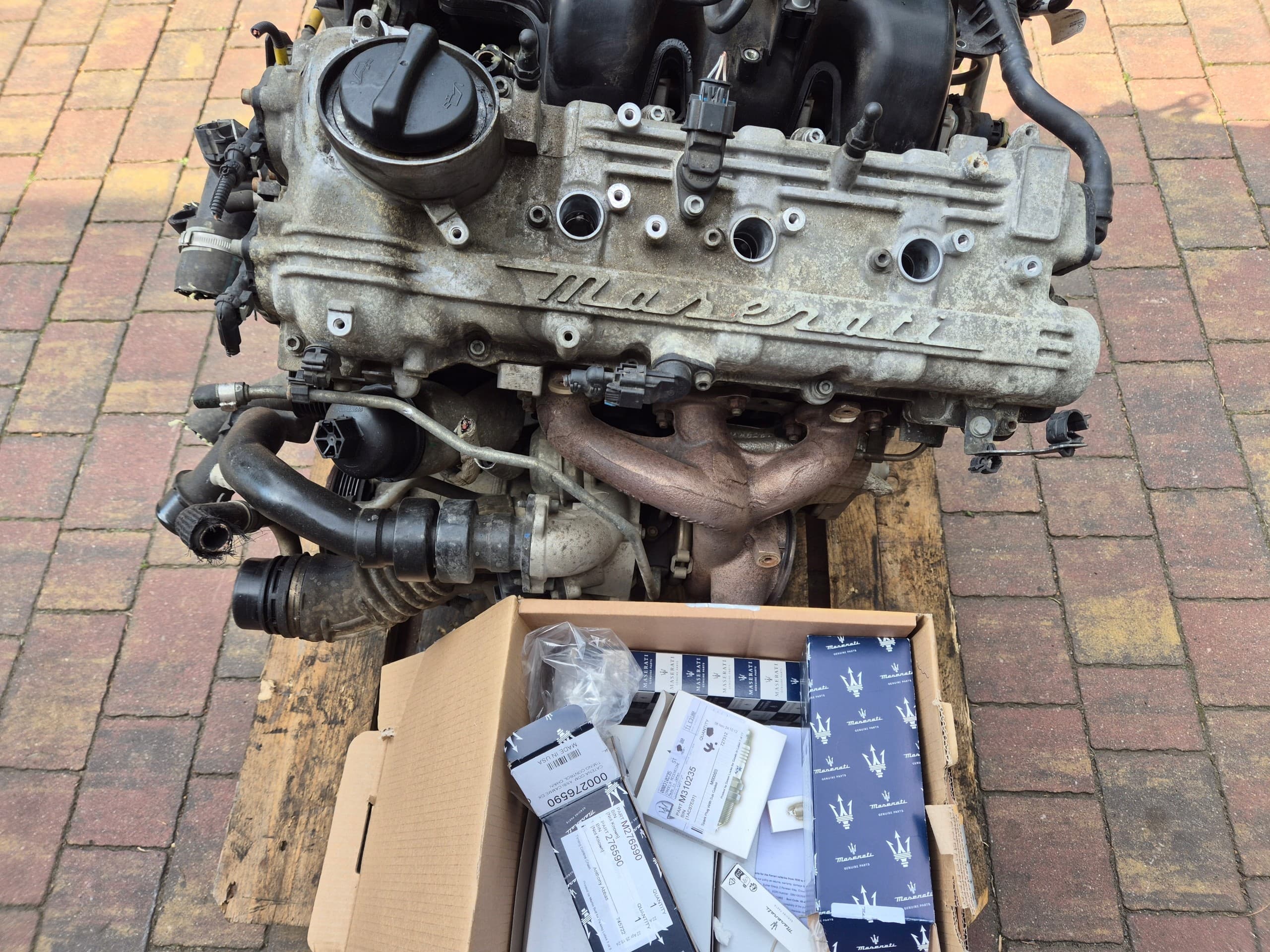 Motor Maserati Ghibli 3.0 V6 M156C usado 7
