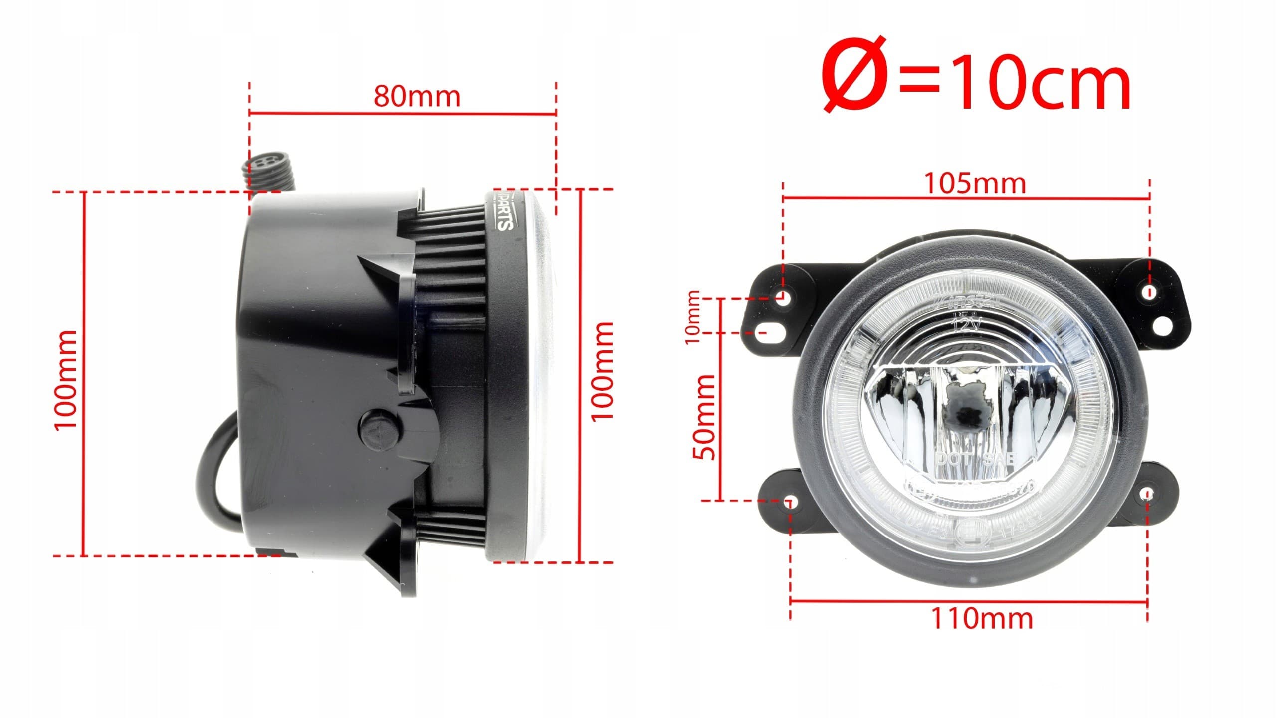 Luces Diurnas Duolight DL12 de EinParts Automotive nuevo 9