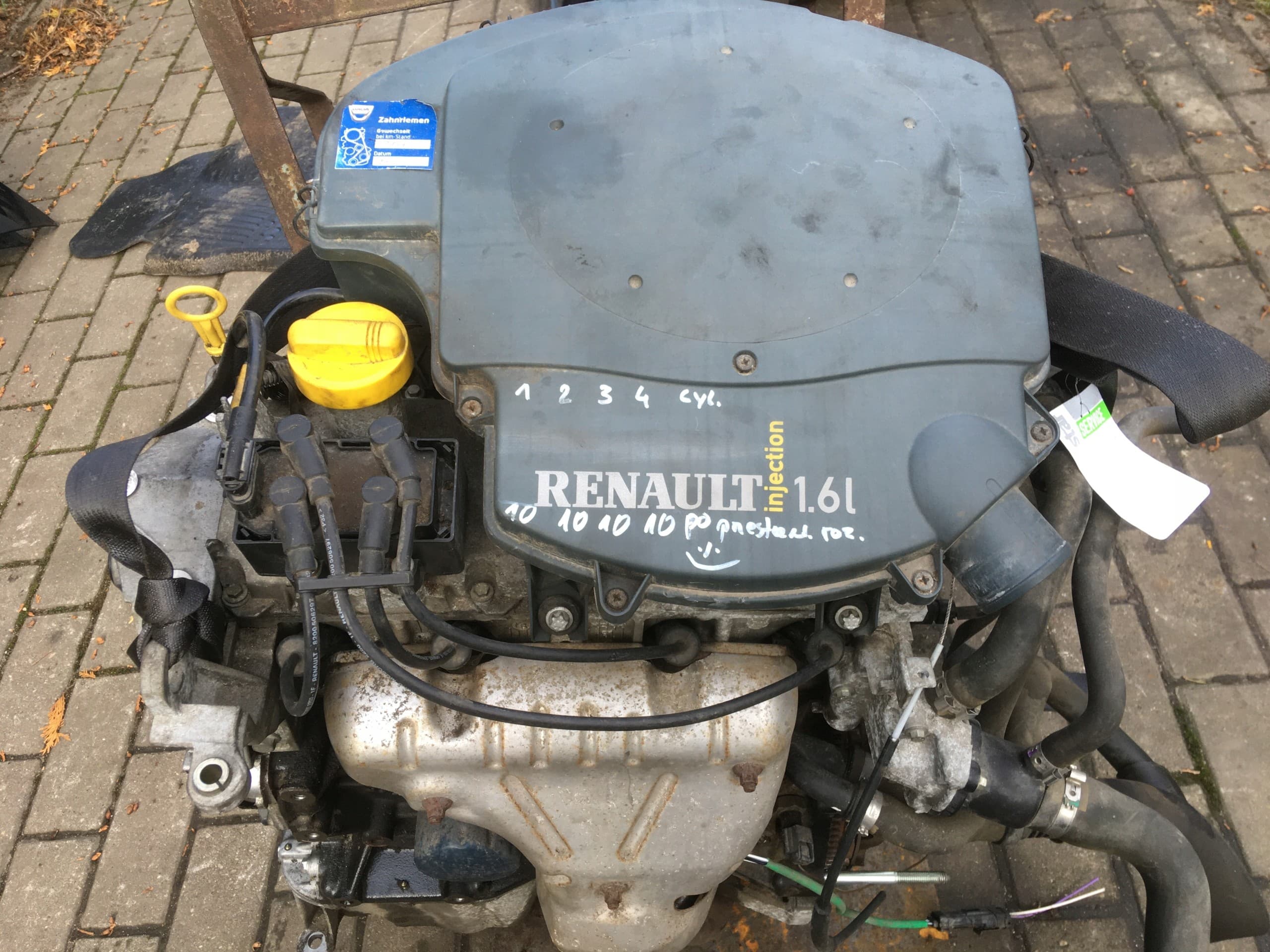 Motor Completo Sandero Logan 1.6 Mpi K7MF710 usado
