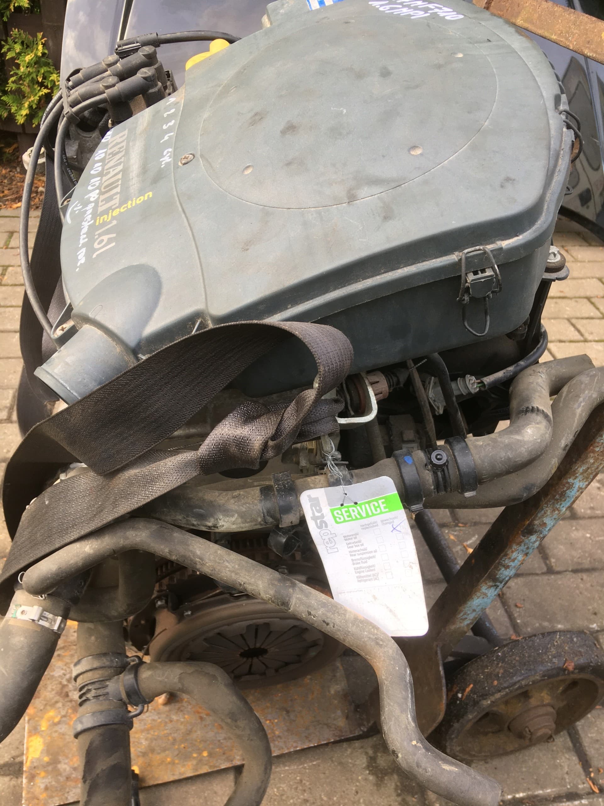Motor Completo Sandero Logan 1.6 Mpi K7MF710 usado 4