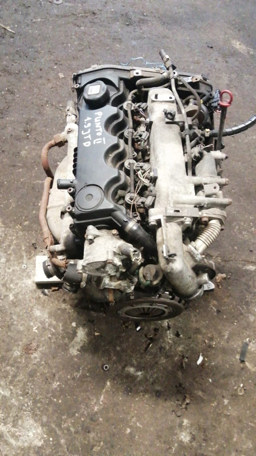 Motor Alfa Romeo Fiat Punto II Lancia 1.9 Jtd 188A2000 usado 3