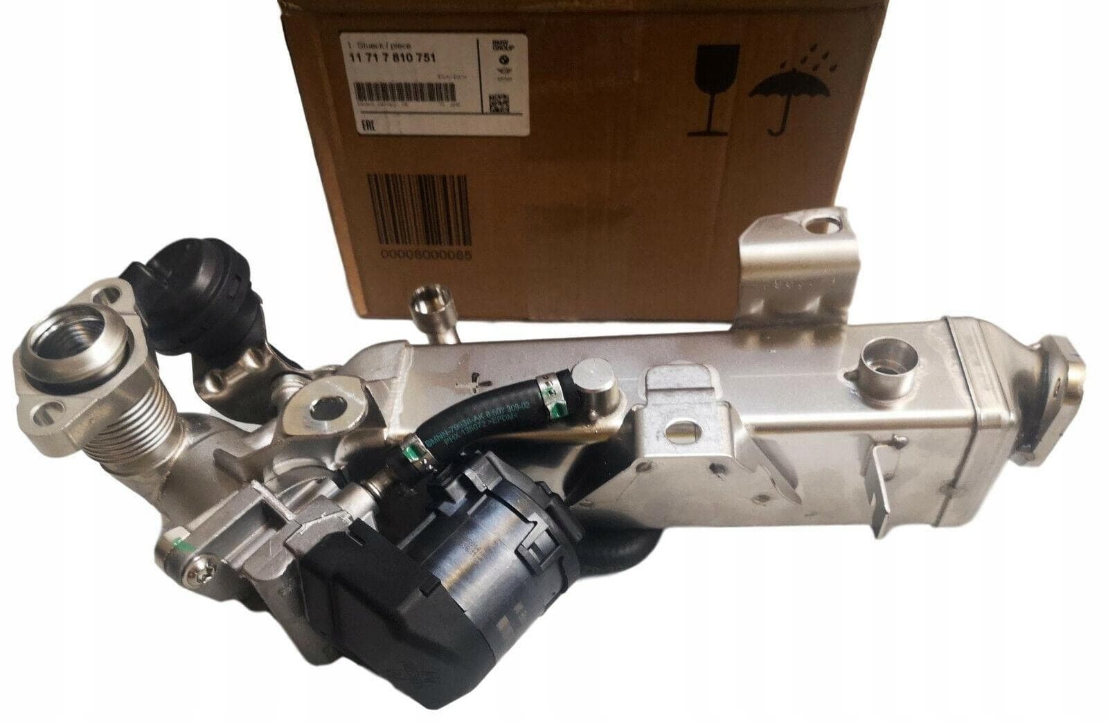 Radiador con válvula BMW F20 F21 F30 11717810751 Original nuevo 2