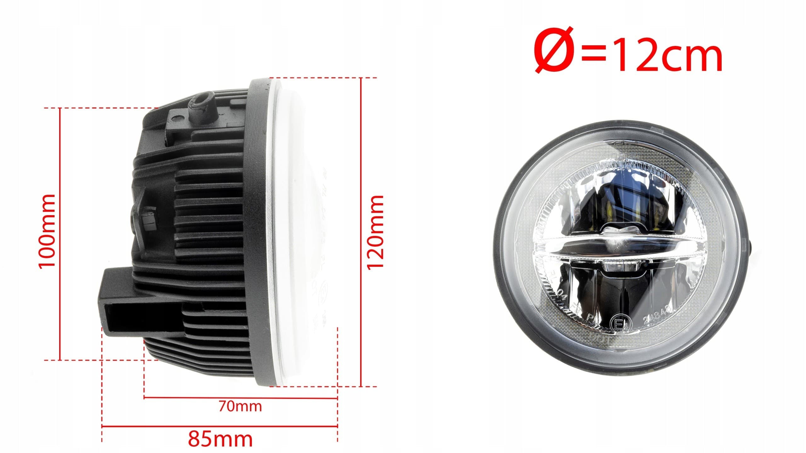 Luces Diurnas Duolight DL30 de EinParts Automotive nuevo 10