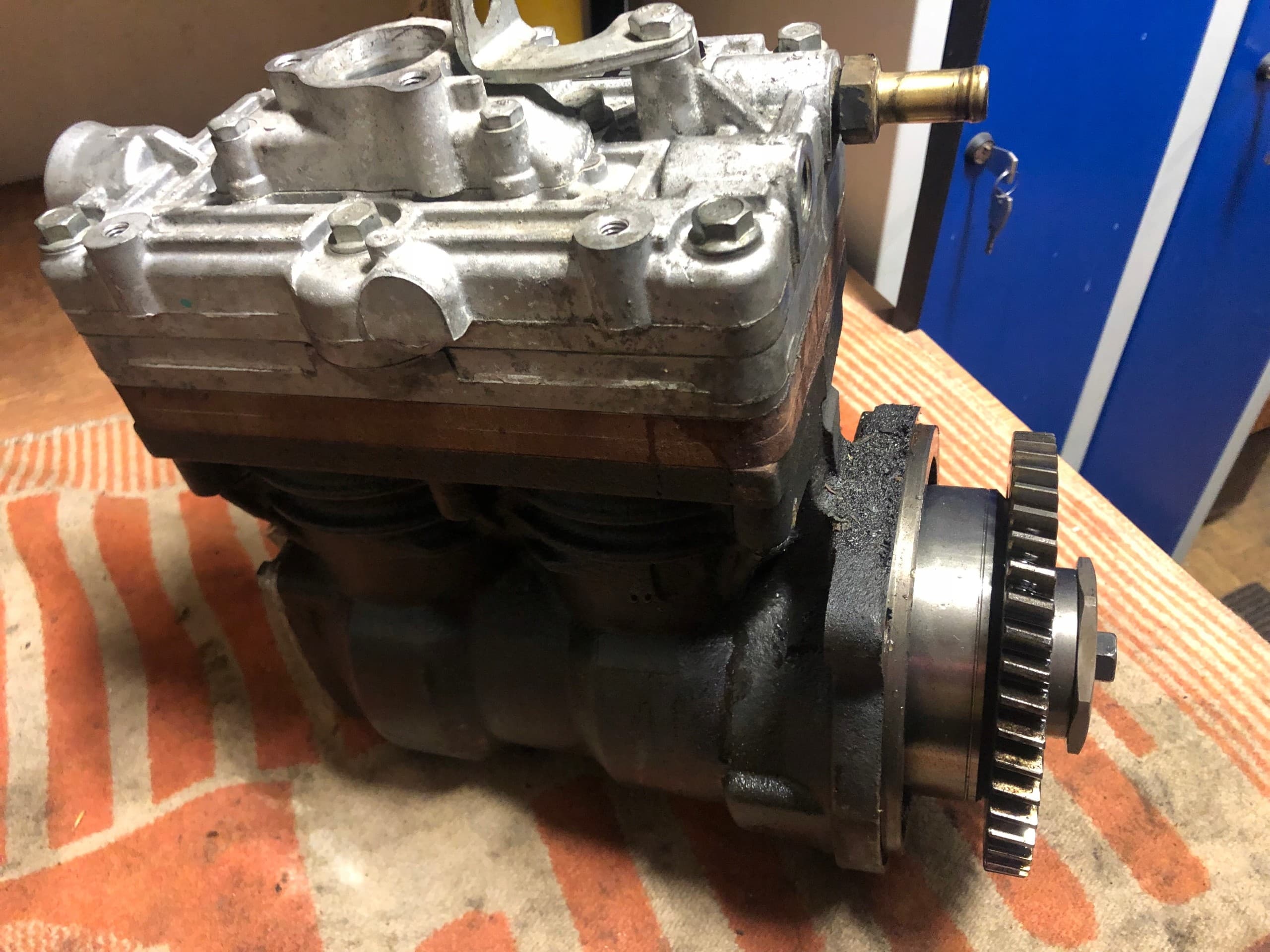 Compresor para camión Volvo Renault Knorr LS8901 nuevo 7