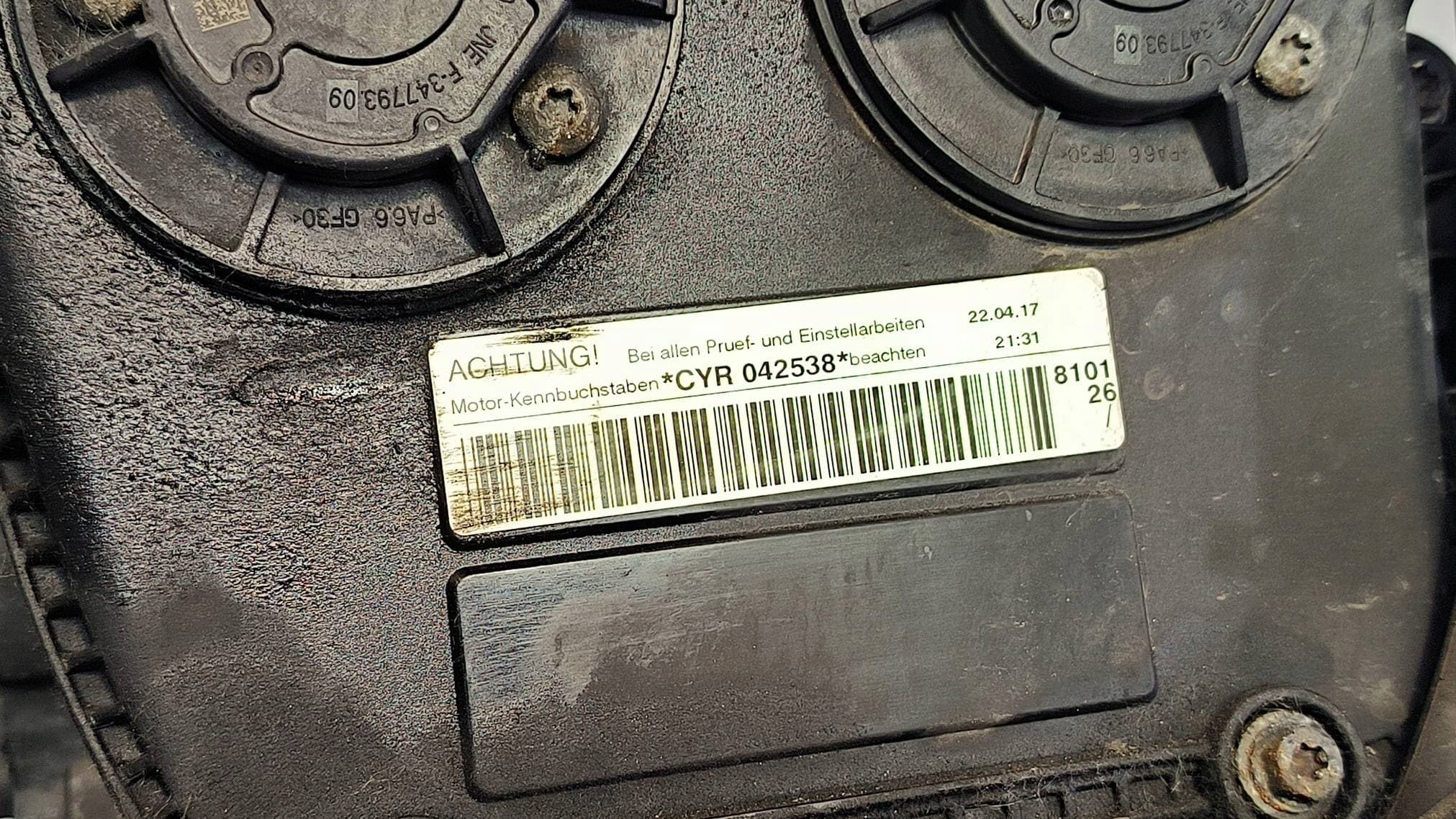 Motor Completo 2.0 Tfsi 252CV Cyr Audi A5 usado 4