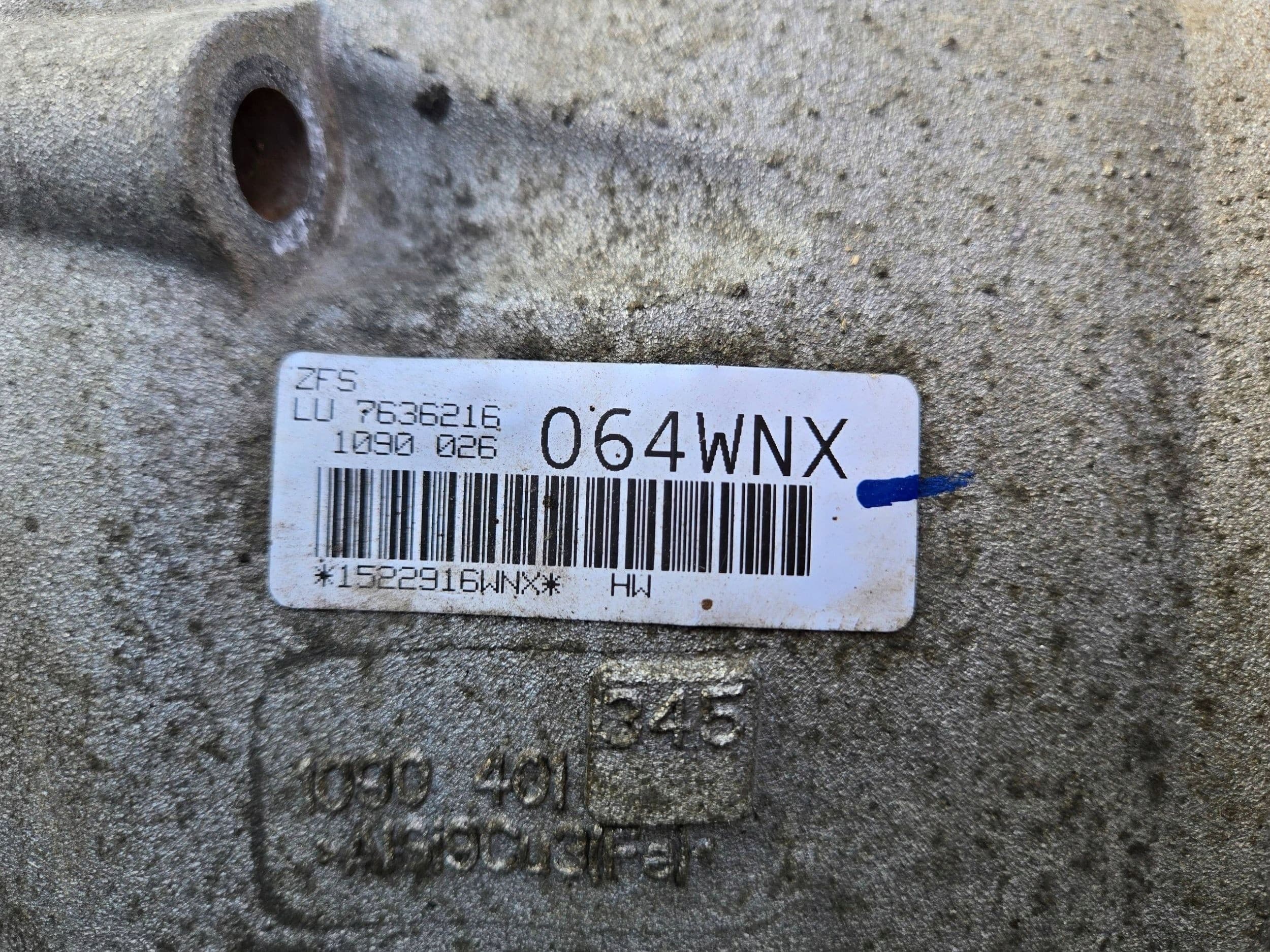 Caja de Cambios BMW 8HP-45X 7636216 No. Mag 611S usado 7