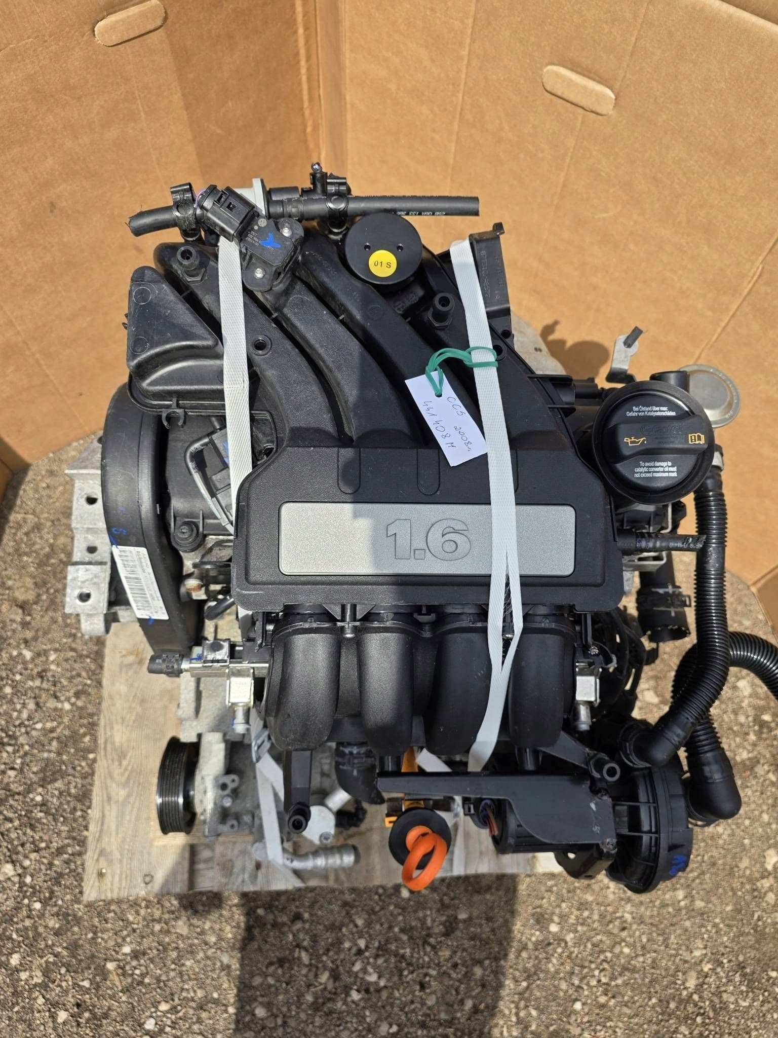 Motor Completo VW Skoda Seat 1.6 Ccs Nº 441408M usado 4
