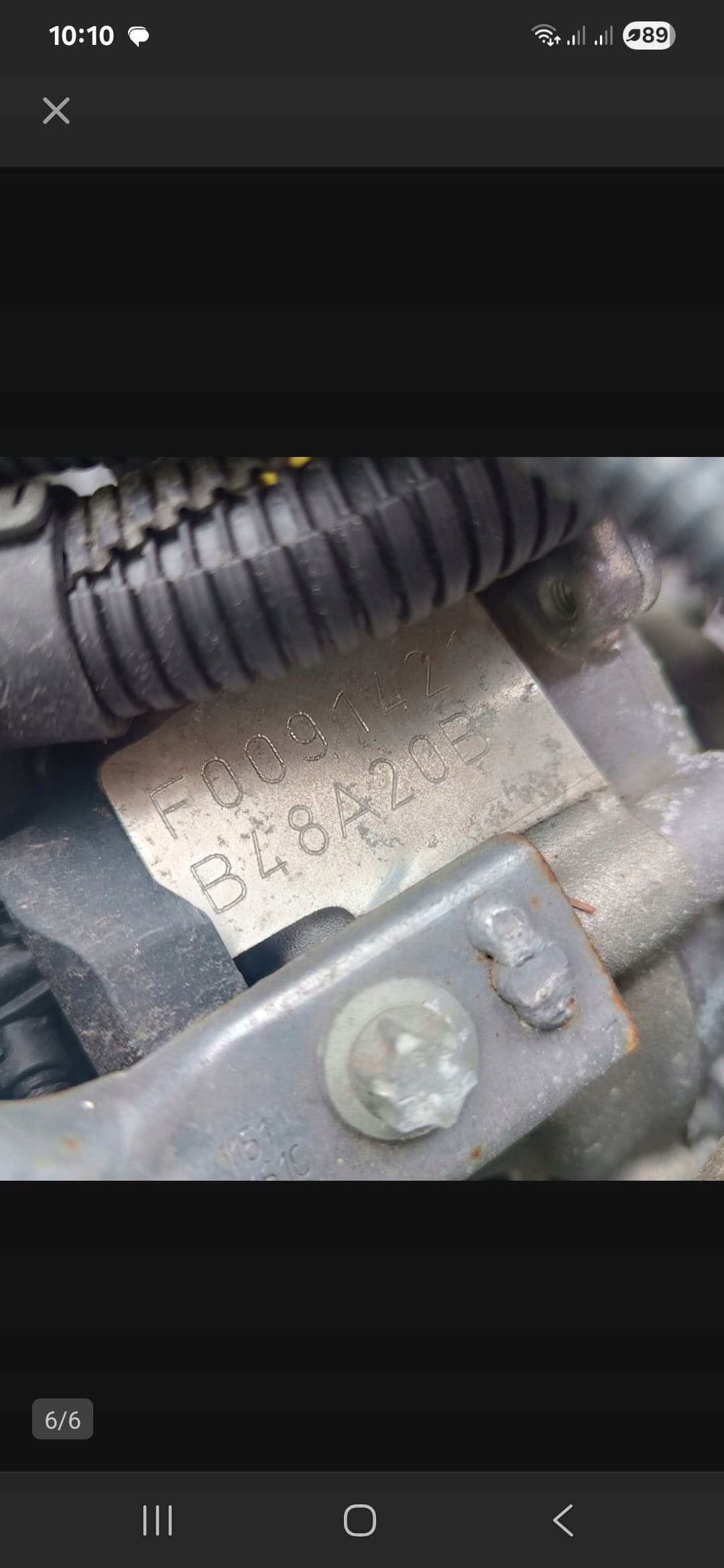 Motor Completo BMW 2 F45 X1 F48 2.0 B48A20B usado 7
