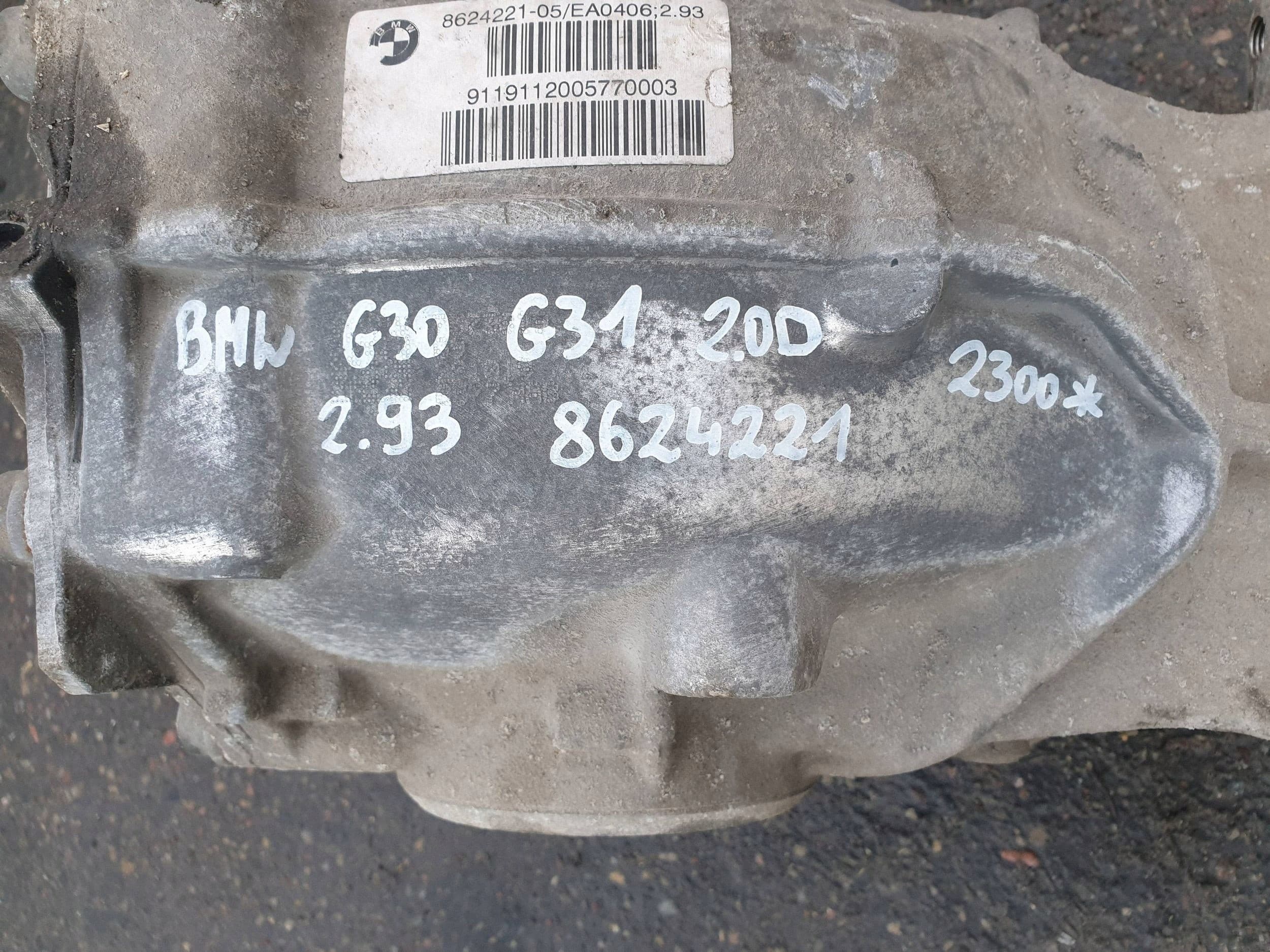Puente diferencial trasero 2.93 BMW G30 G31 2.0 Diésel 8624221 usado 9