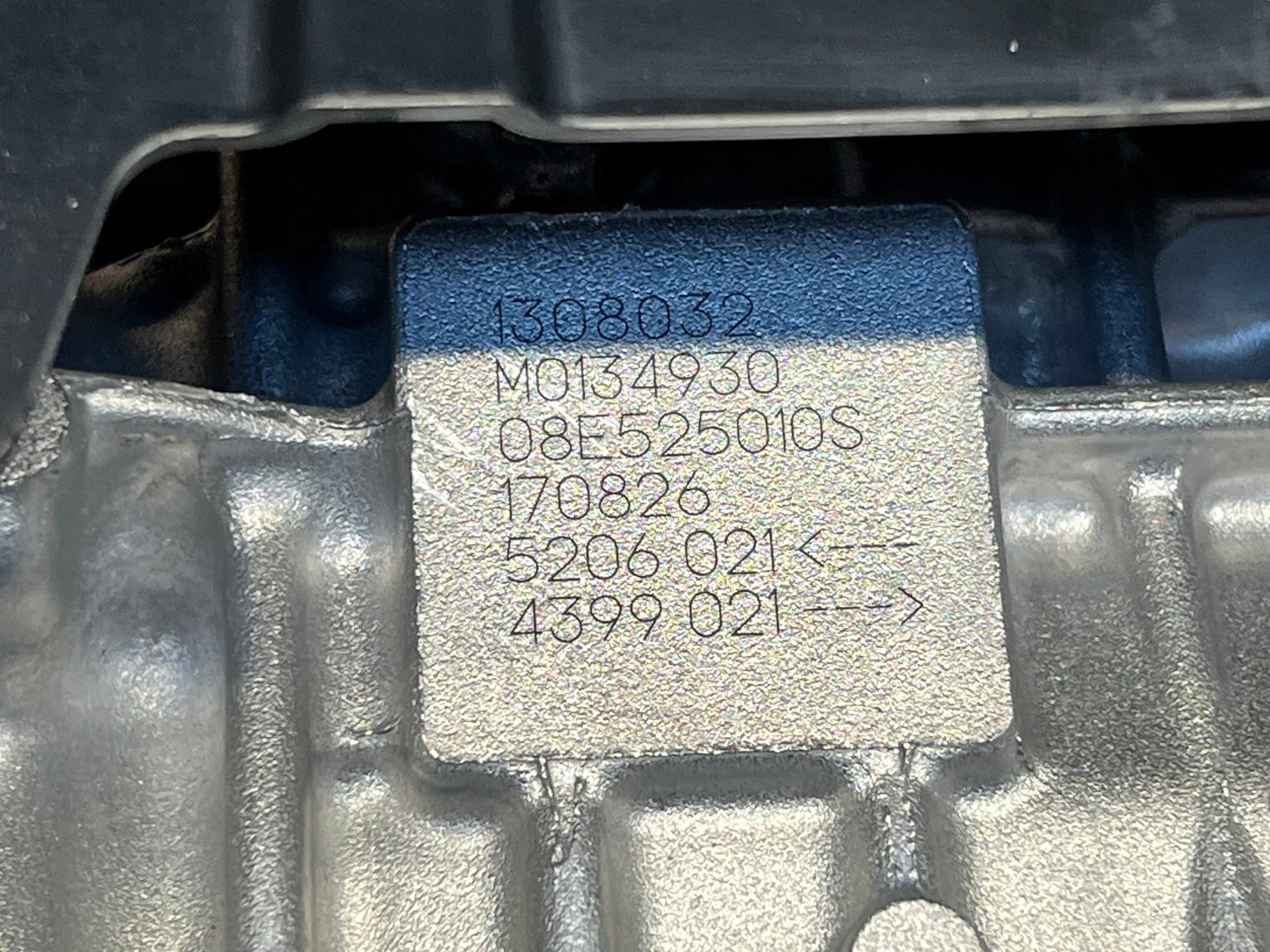 Puente trasero VW Golf 8 Viii R20 08E525010S original usado 6