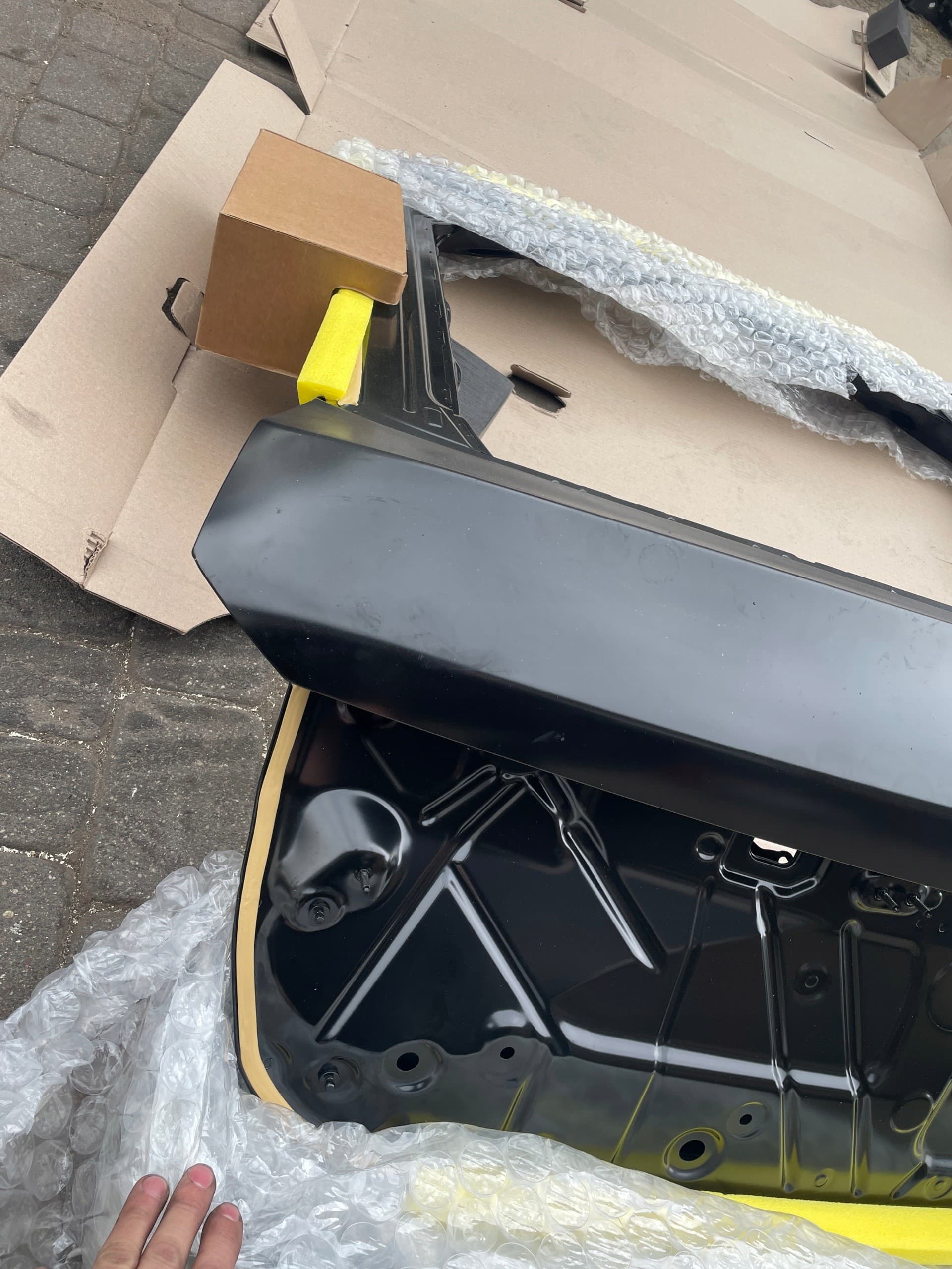 Tapa de maletero BMW X6 G06 F96 Imprimación negra 9491559 nuevo 2