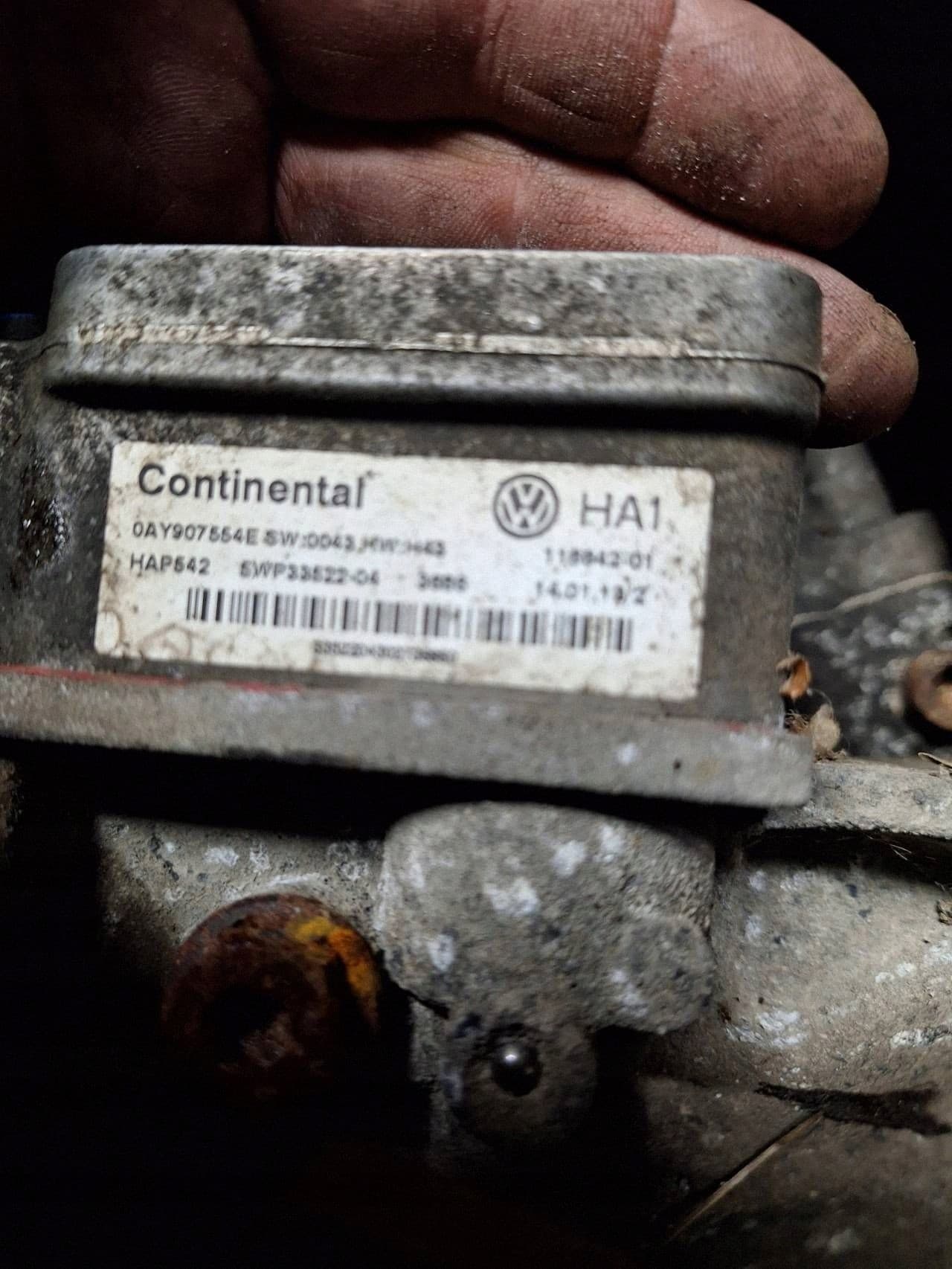 Diferencial trasero Haldex Volkswagen Tiguan 0AY907554E usado 3
