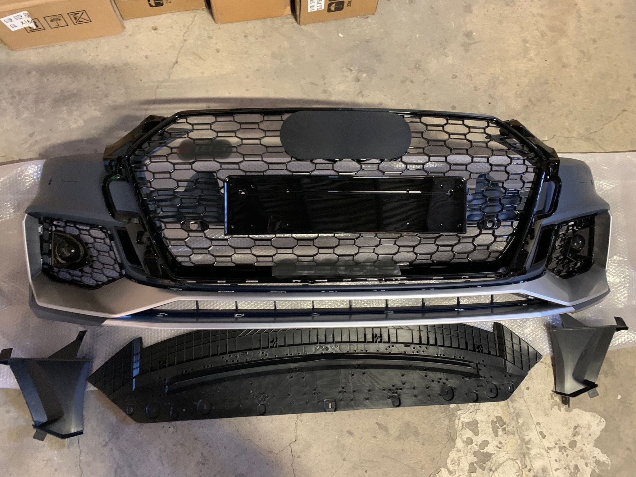 Parachoques delantero Audi A5 F5 16-19 estilo RS5 nuevo 4
