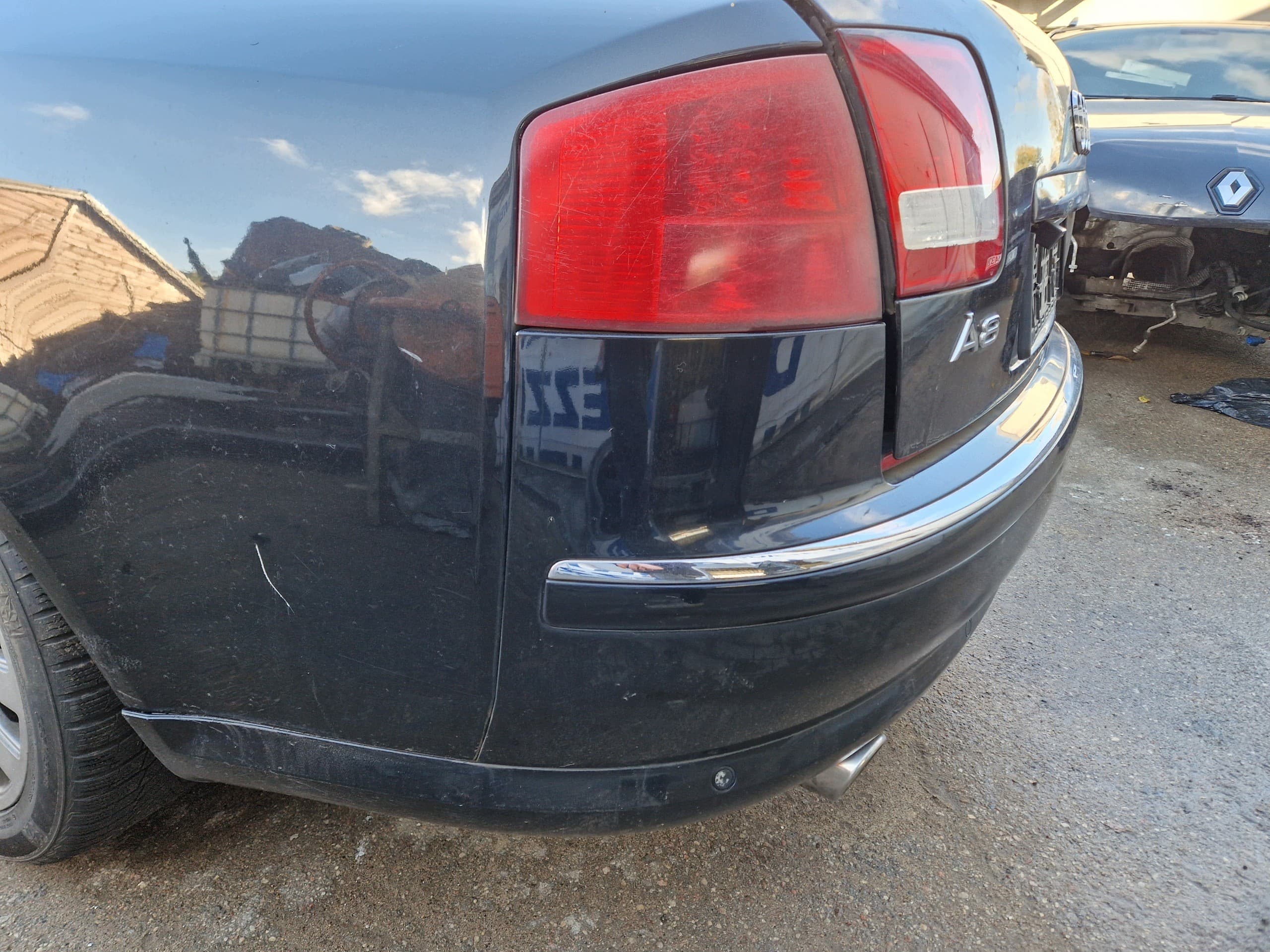 Parachoques Trasero para Audi A8 - Código de Pintura LZ9W nuevo 4