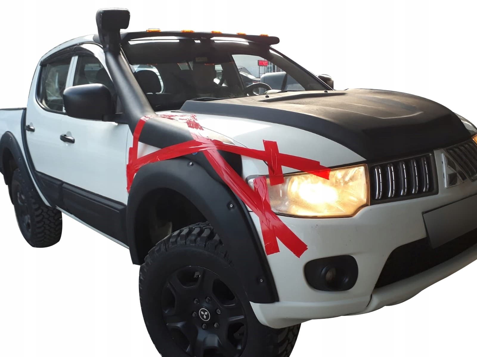Inserto de Capó Delantero para Mitsubishi L 200 2015 nuevo 3