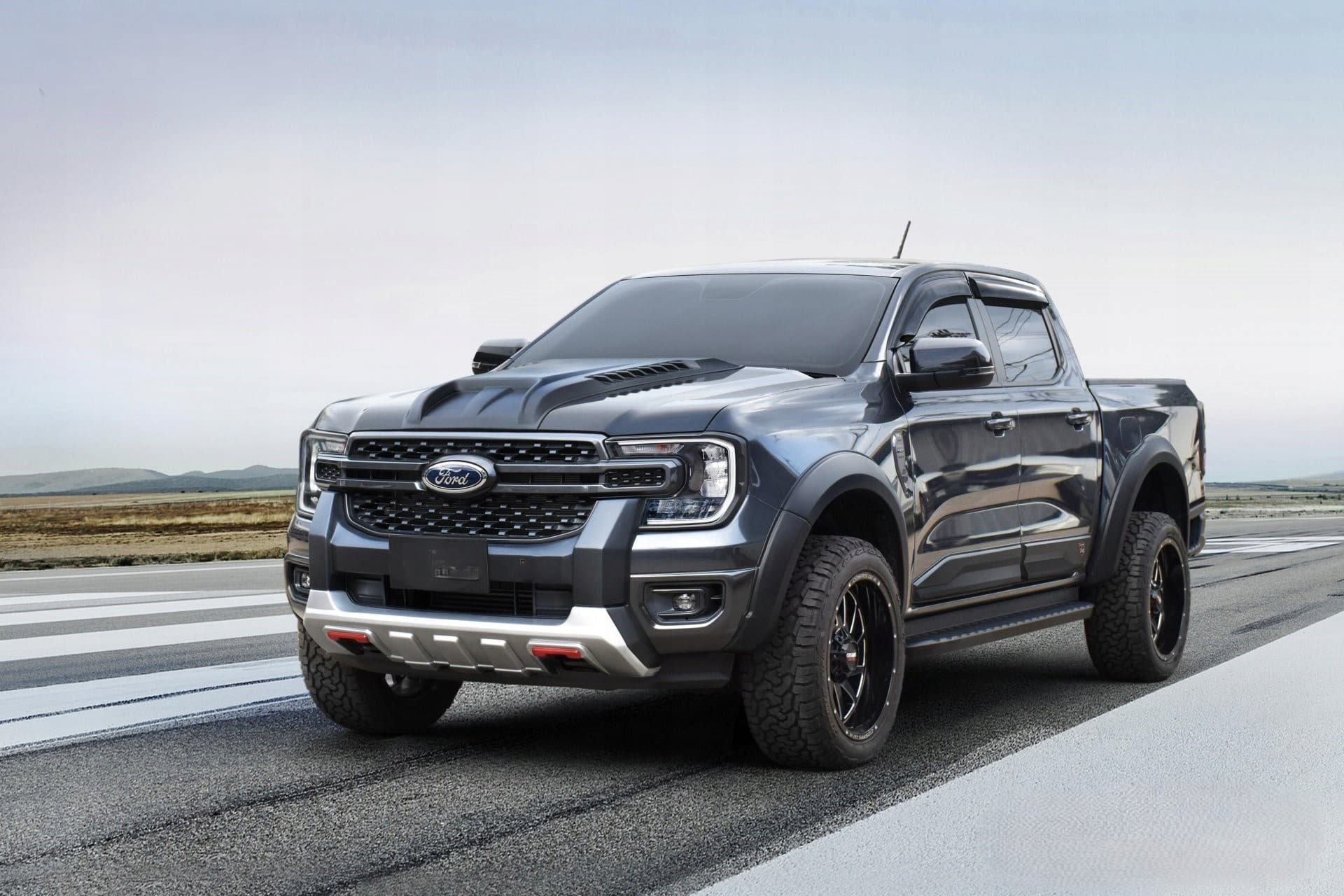 Cubierta de máscara insertada para entrada Ford Ranger 2022- nuevo 4