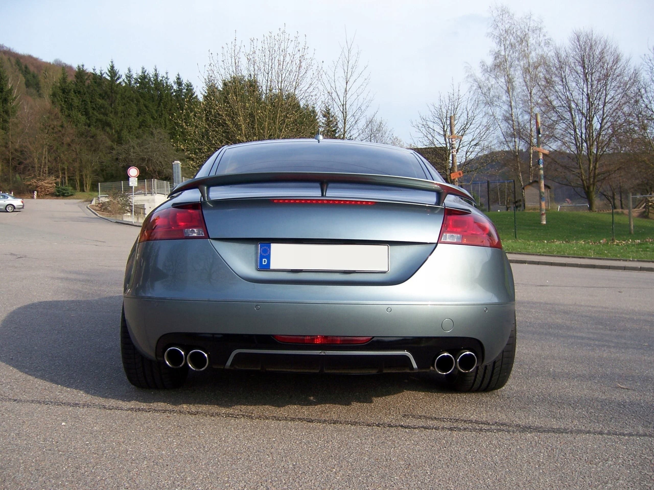 Spoiler Trasero Audi TT 8J Shuttlecock Imprimado nuevo