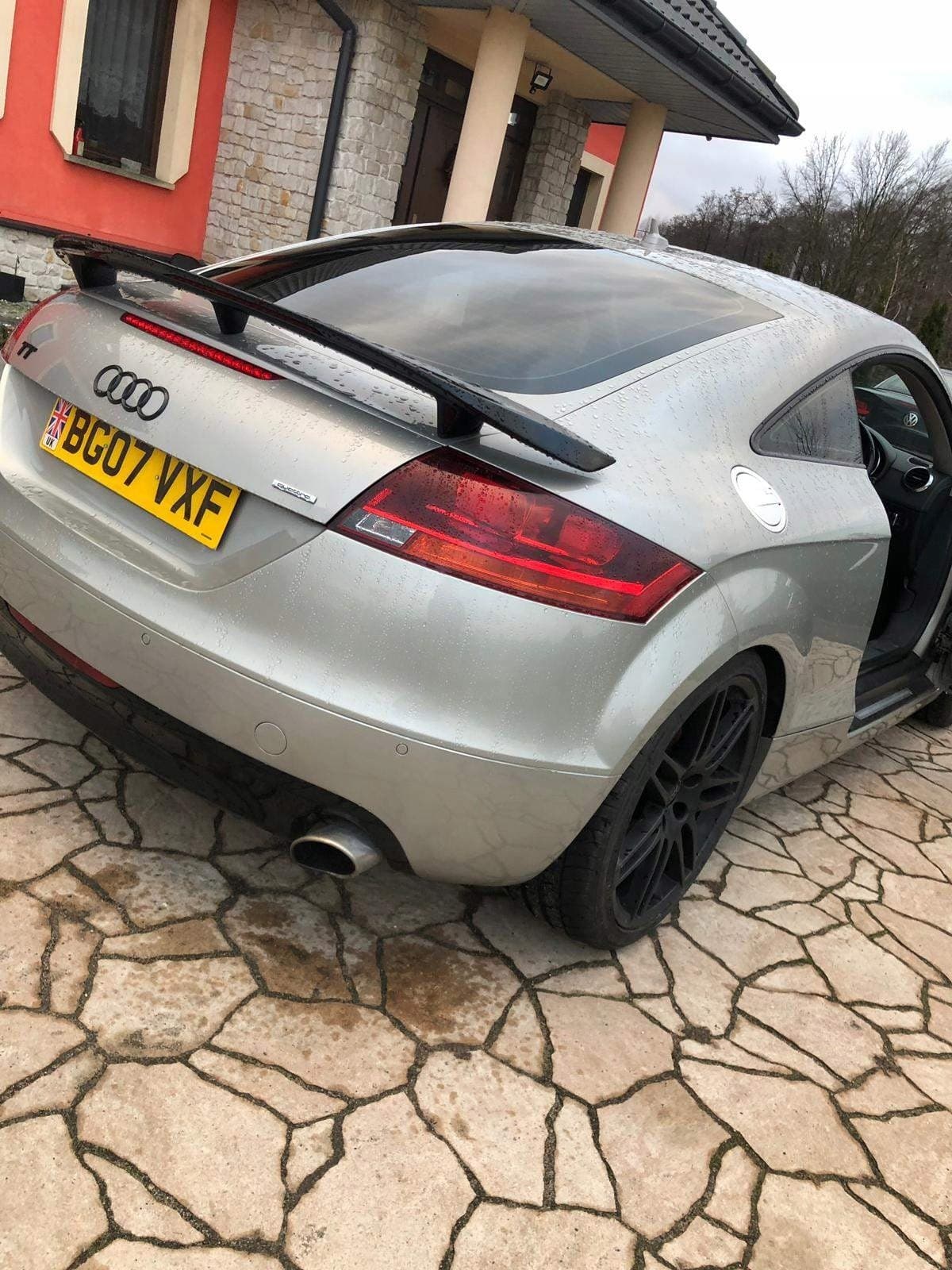 Spoiler Trasero Audi TT 8J Shuttlecock Imprimado nuevo 2