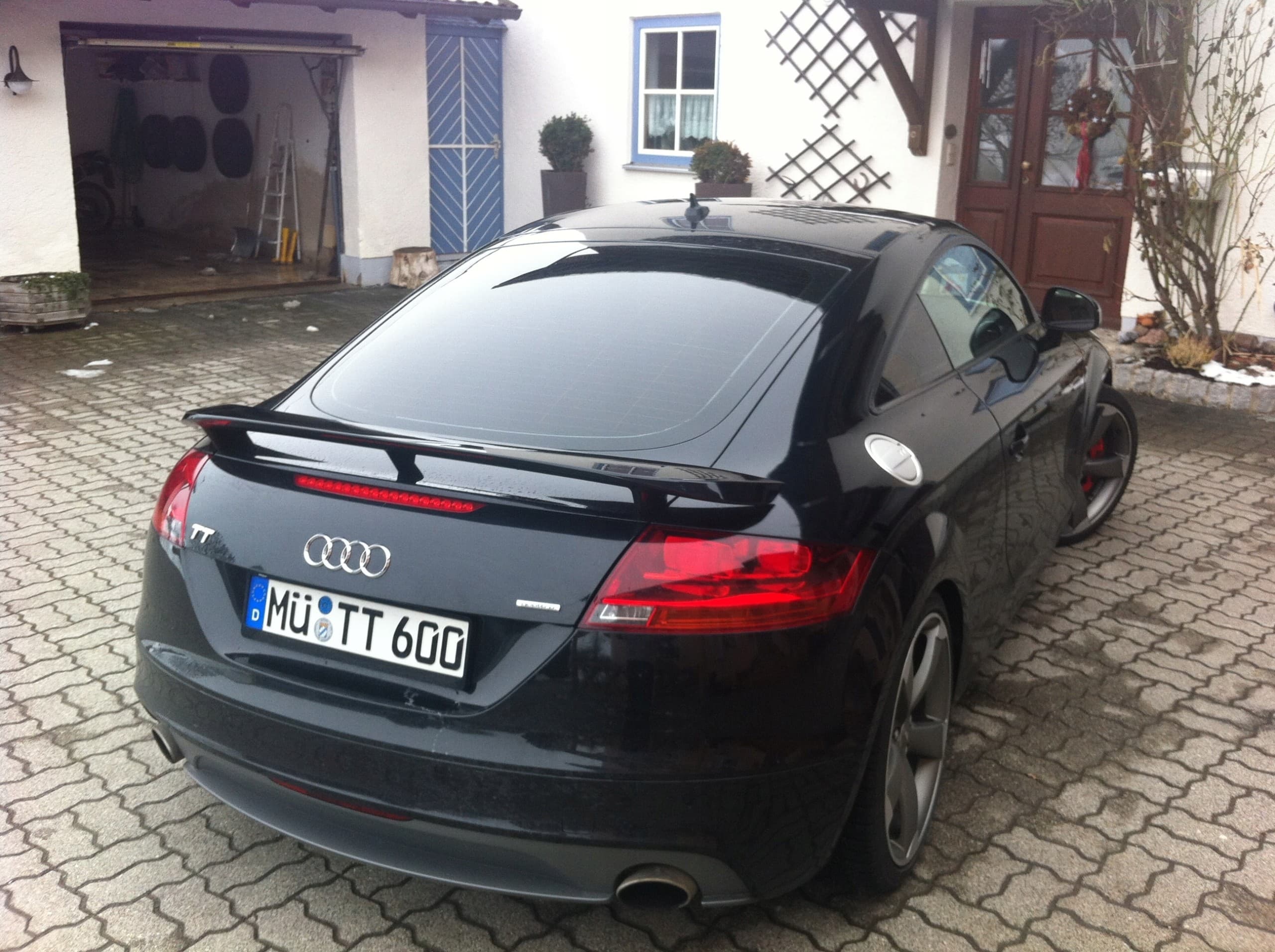 Spoiler Trasero Audi TT 8J Shuttlecock Imprimado nuevo 4